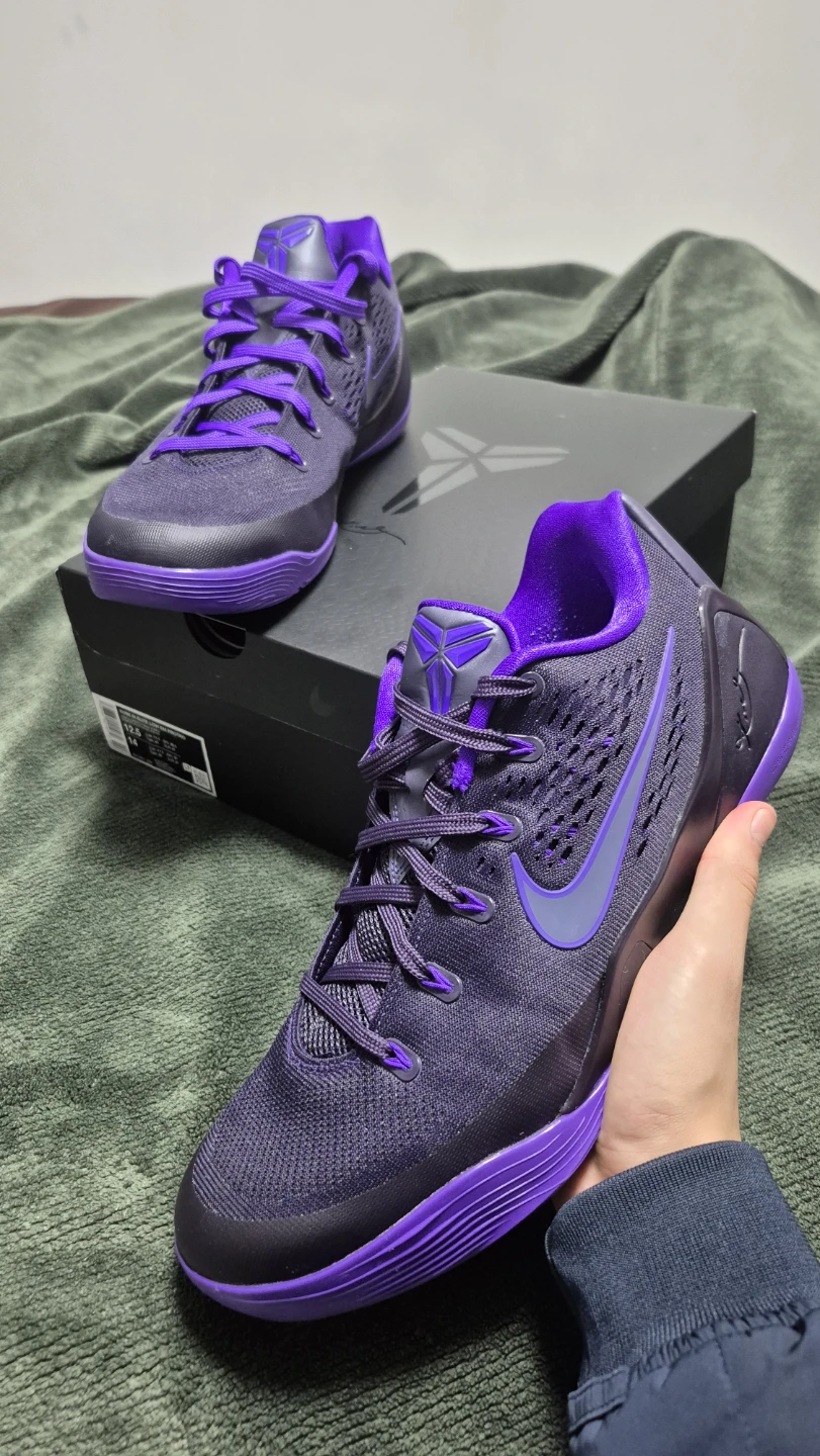 Nike Kobe 9 Protro - Purple Dynasty sz 12.5M - photo 3