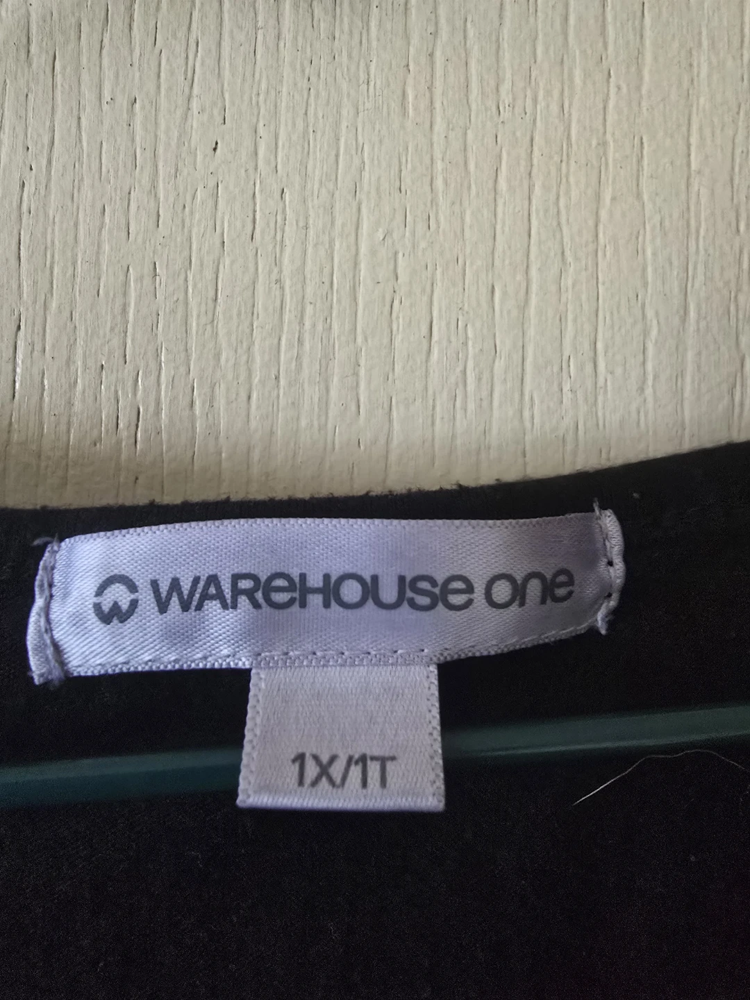 Warehouse One Black Tank Top 1X - photo 2