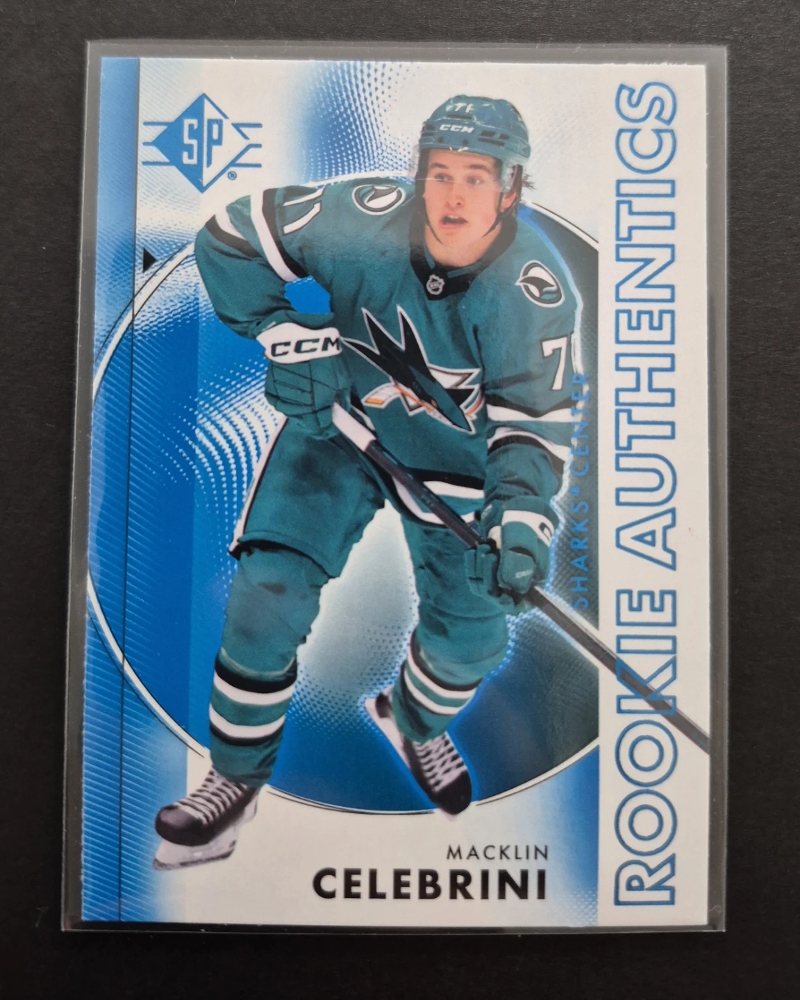 Macklin Celebrini Rookie Authentics