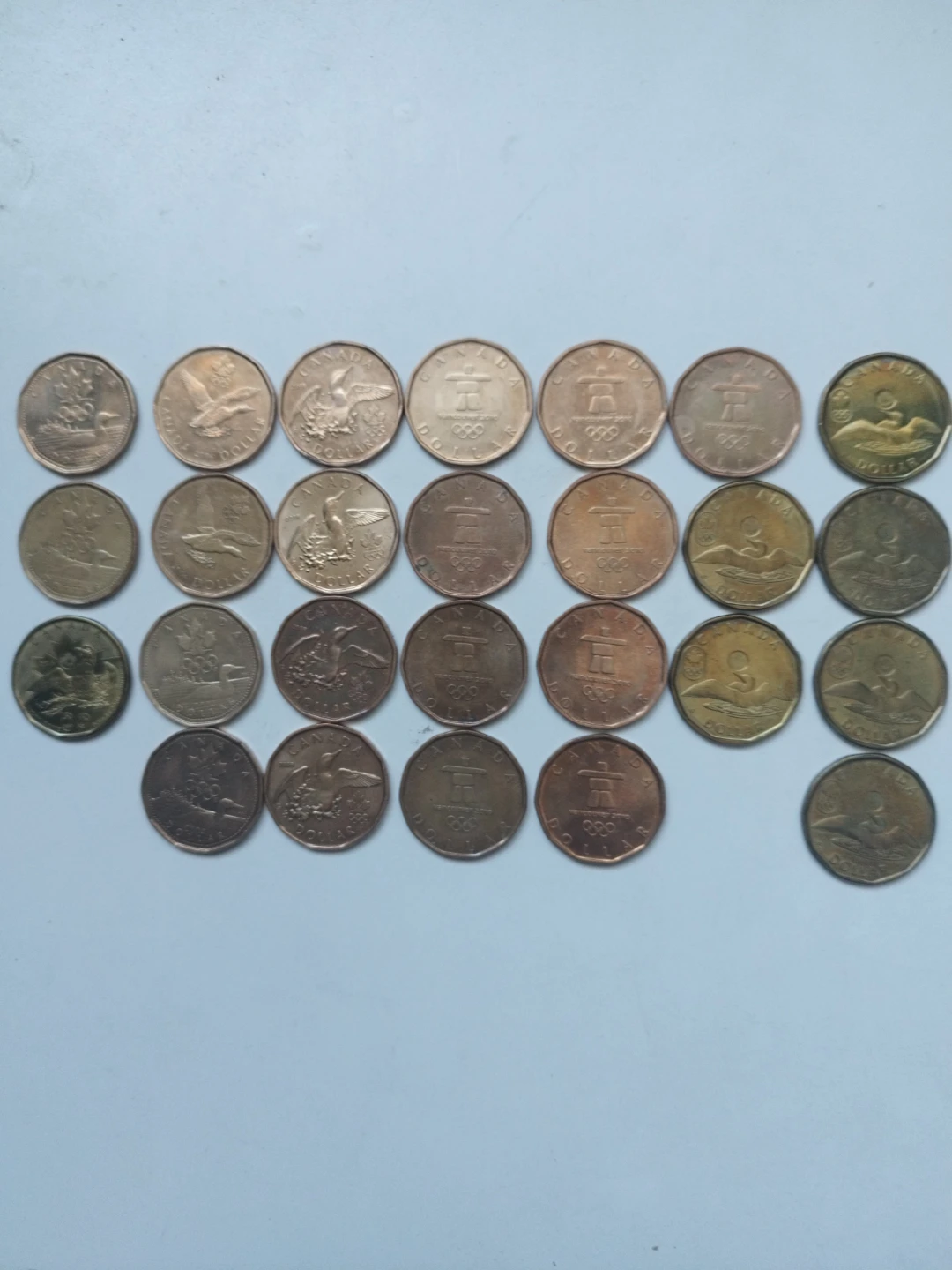 Collection of Canadian Olympic Coins (26 ea)