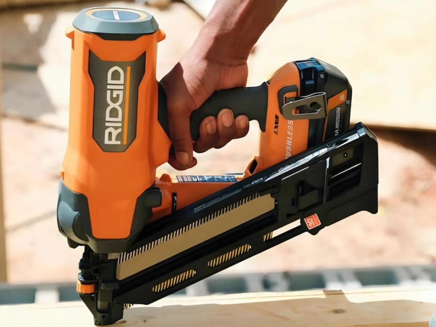 RIDGID 30-Degree Cordless Framing Nailer