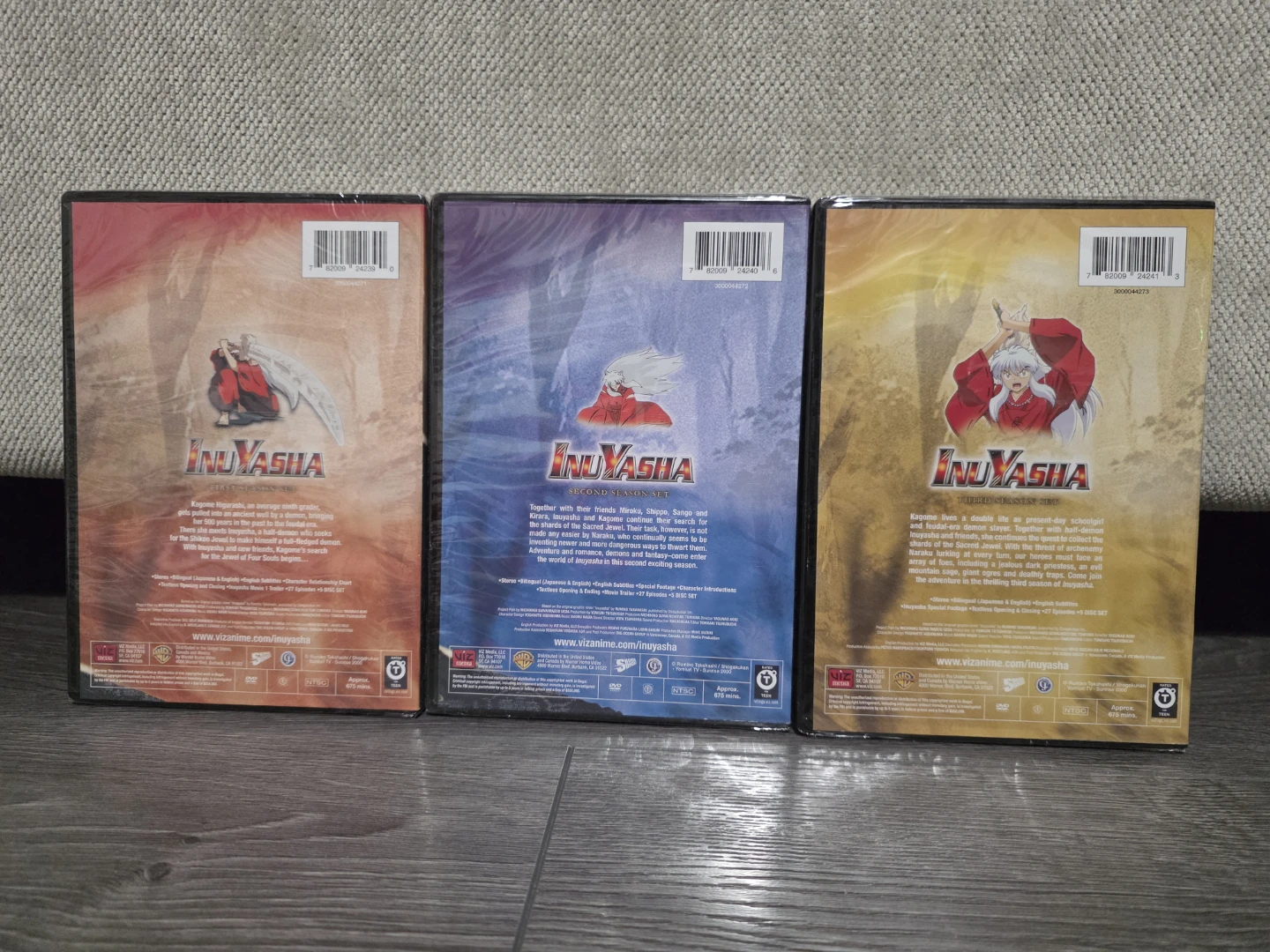 InuYasha First, Second & Third Season DVD Sets 🥕 - photo 2