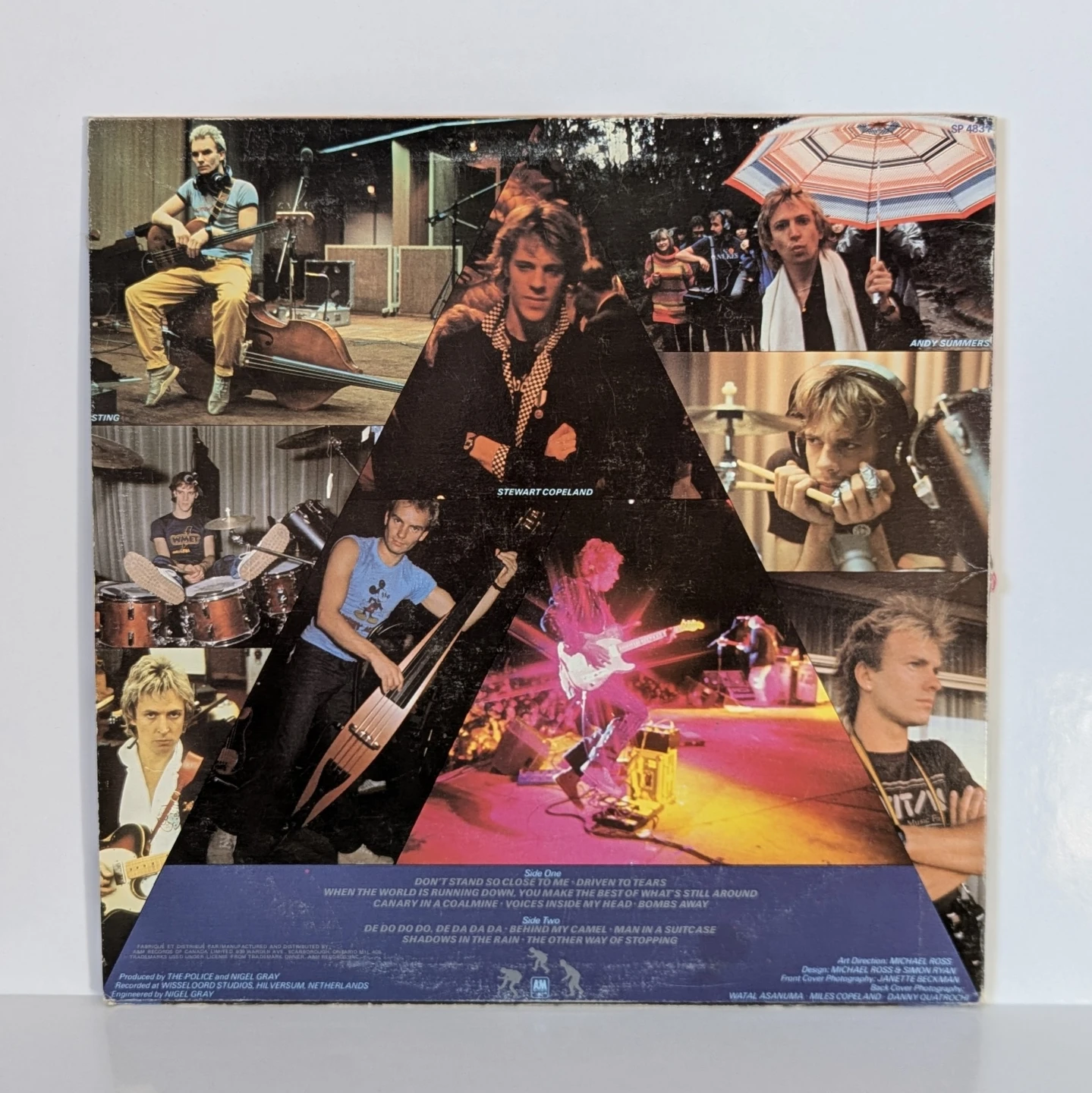 The Police Zenyatta Mondatta Signed Vinyl Record - photo 2