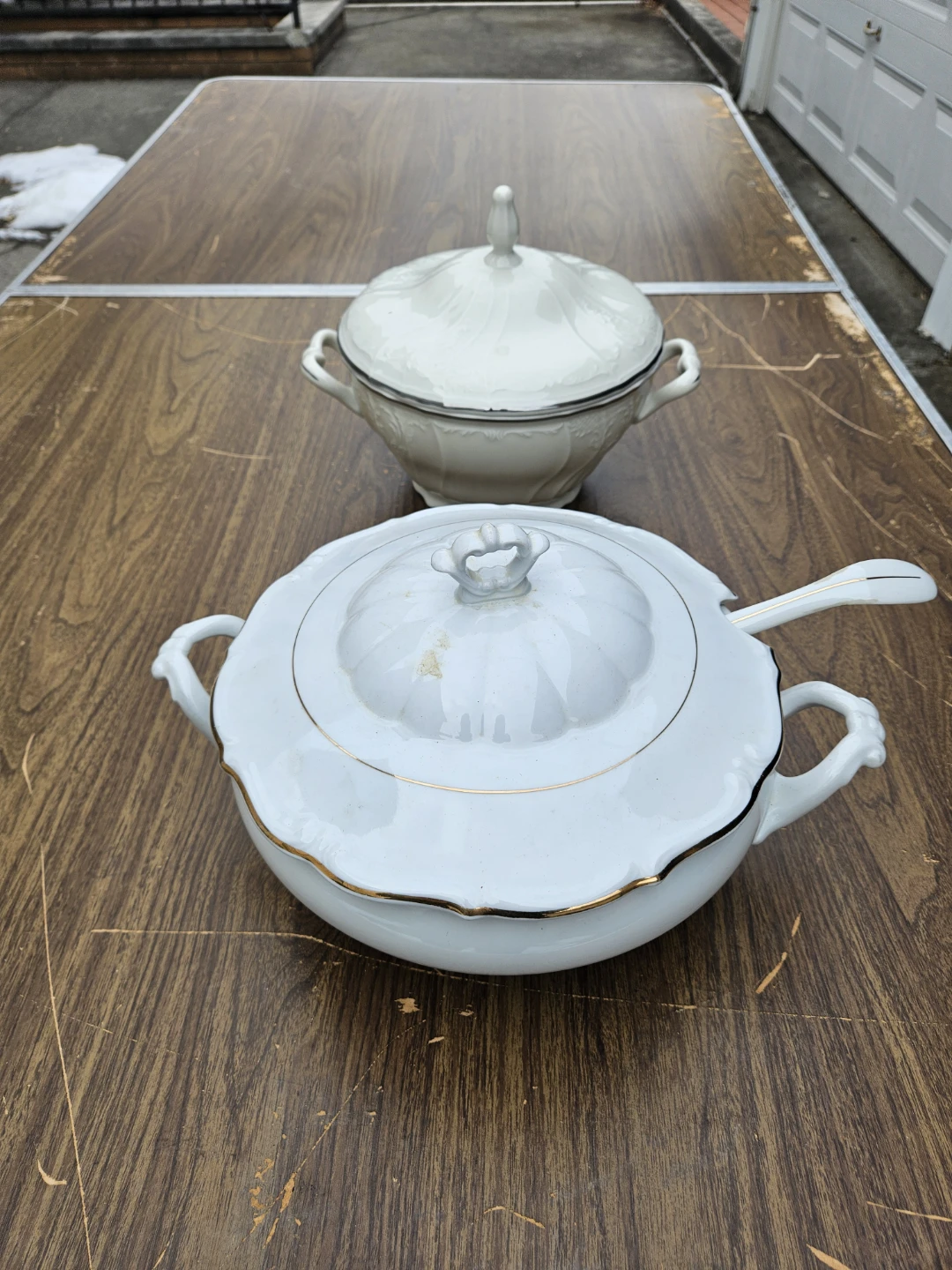 2 made in italy tureens
