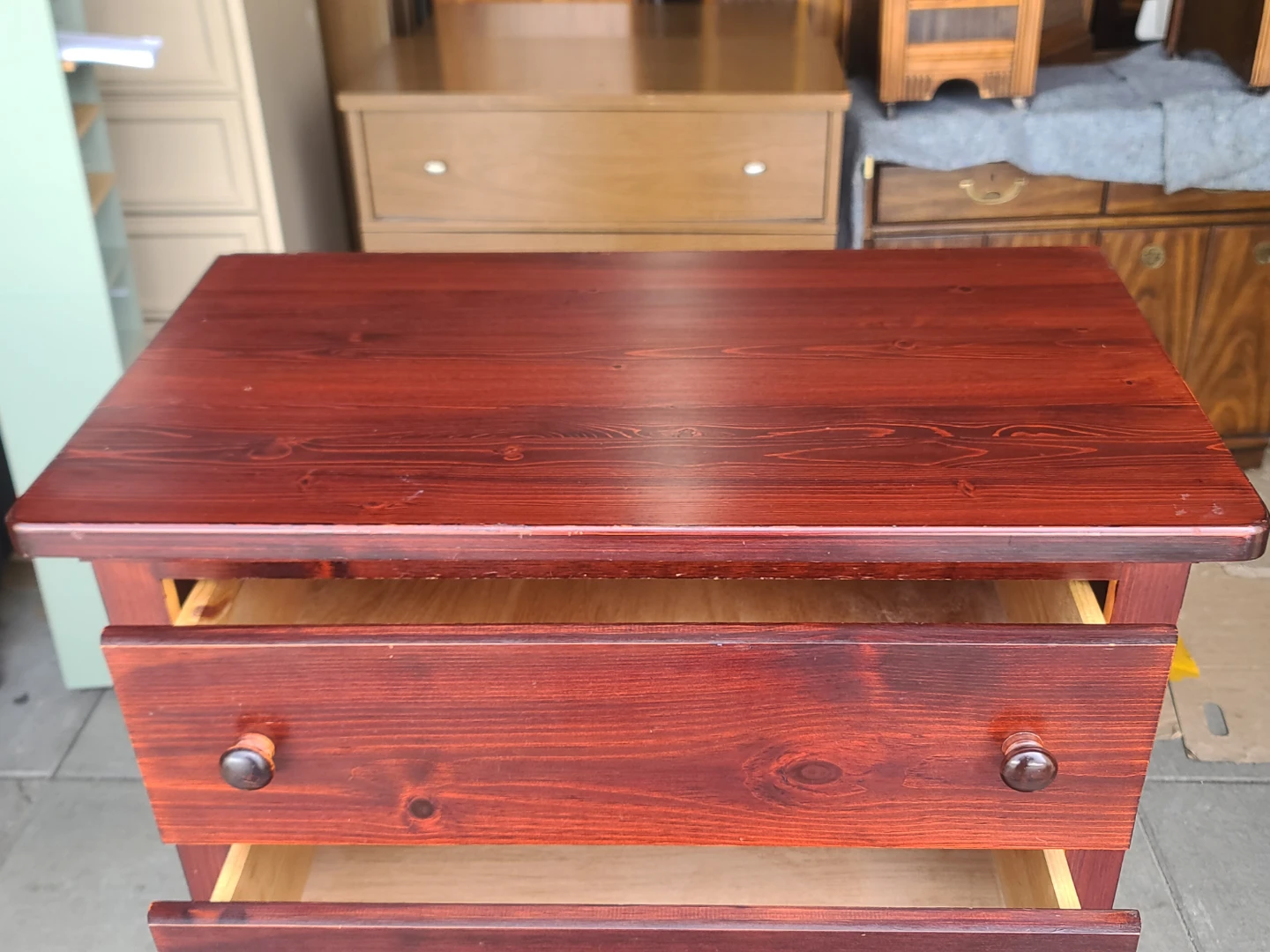 Wooden Chest of Drawers - photo 3