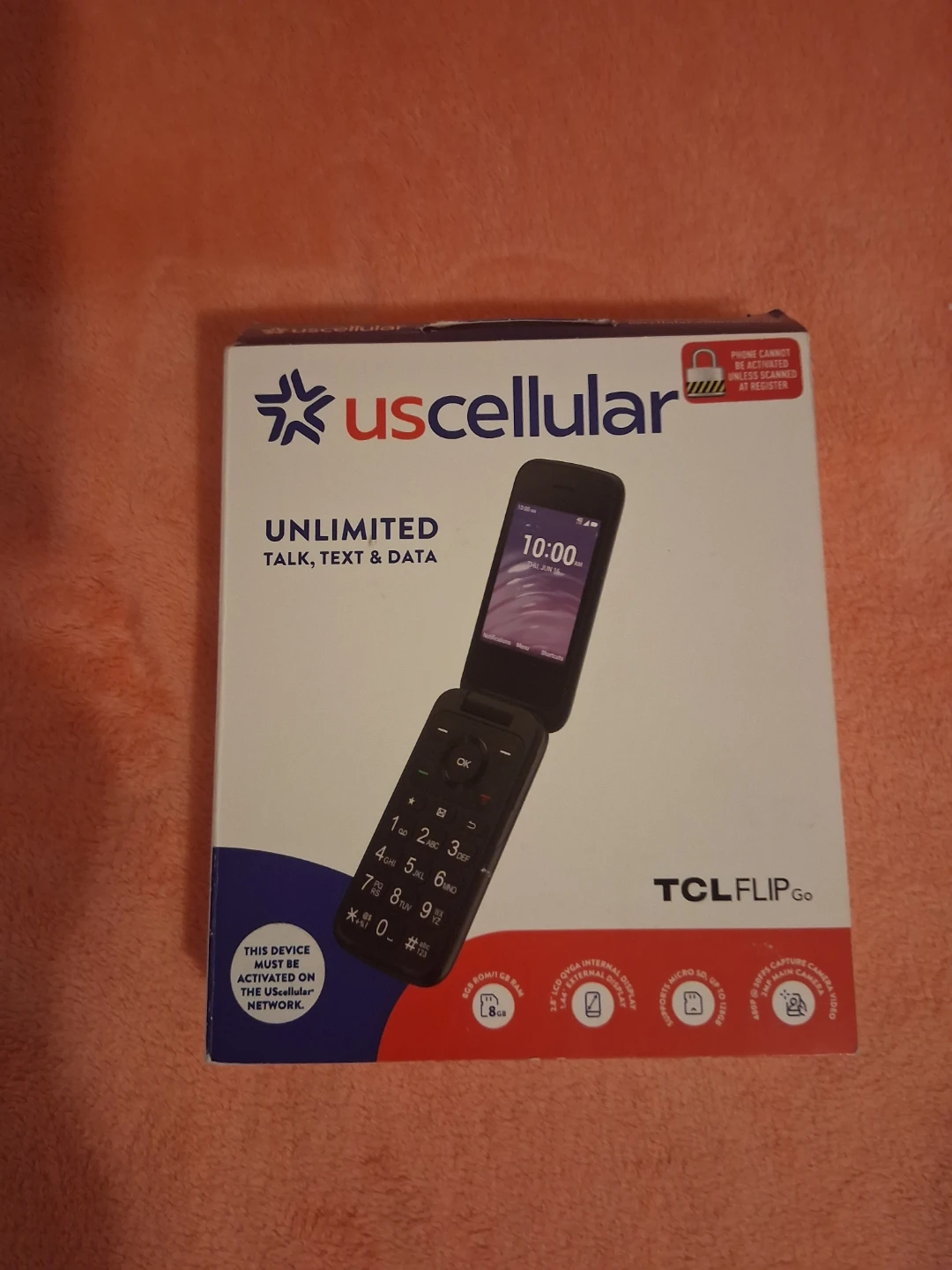 TCL FLIP Go U.S. Cellular Flip Phone - photo 2