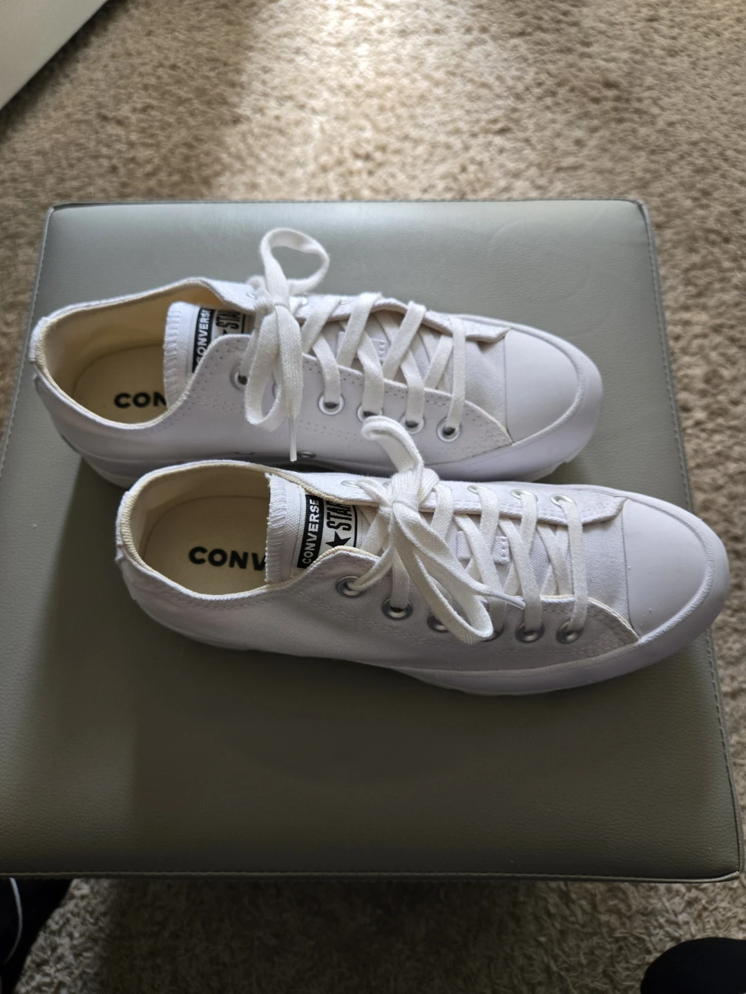 Converse All Star Chuck Taylor Lugged White Sneakers