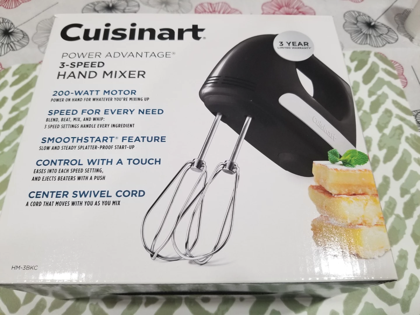 Cuisinart Power Advantage 3-Speed Hand Mixer