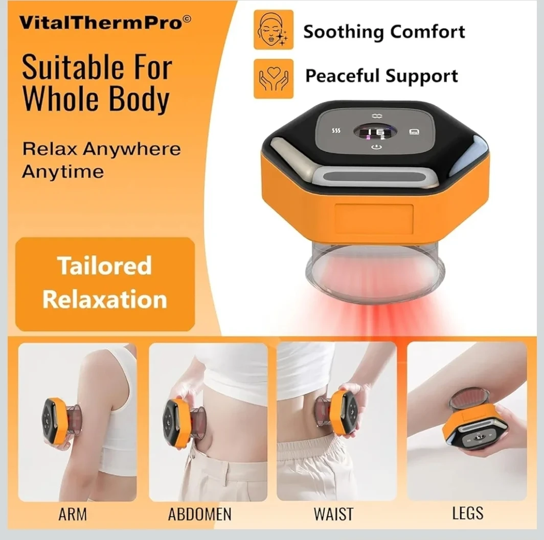 Nordmond VitalTherm Pro Smart Electric Cupping Massager - photo 5