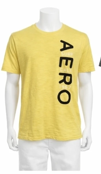 Yellow Aeropostale t-shirt - XL