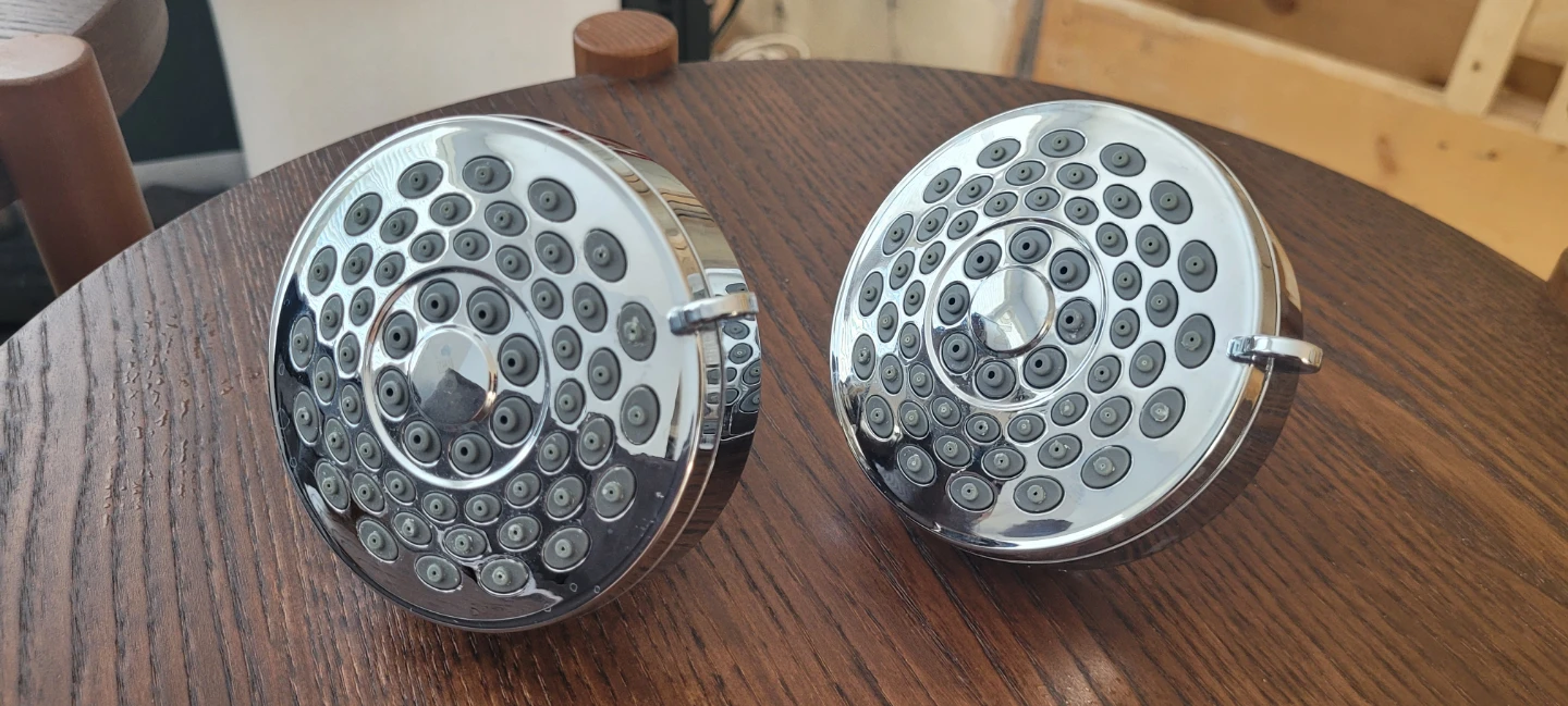 Moen chrome shower heads