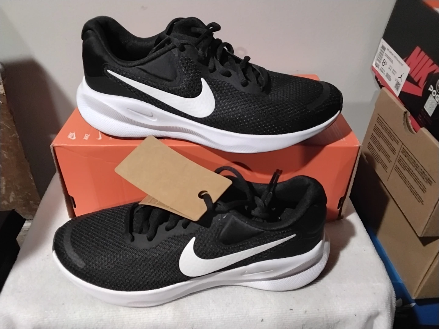 Nike Revolution 6 Men's Running Shoes Black/White