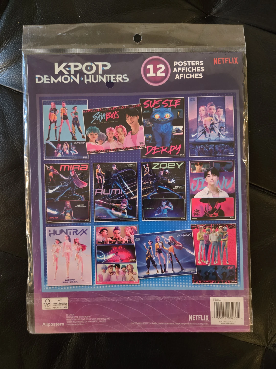 K-Pop Demon Hunters 12 Poster Set - photo 2
