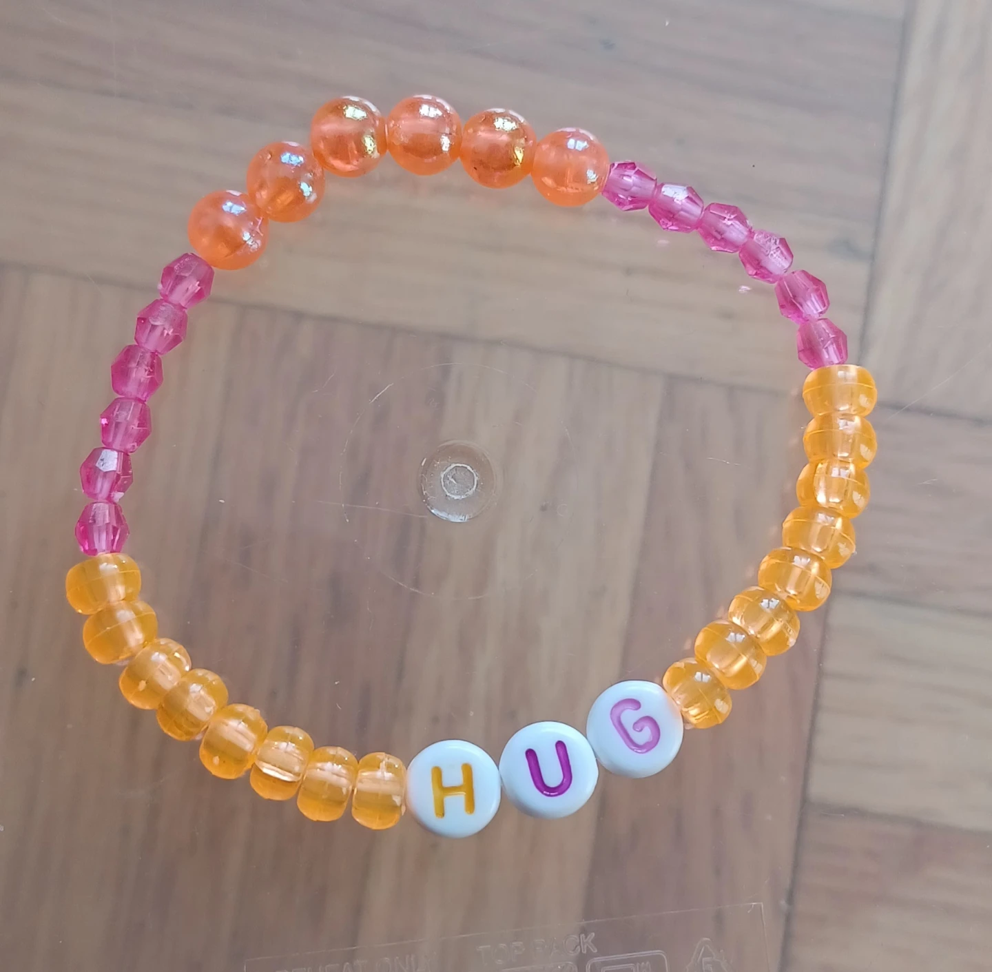 Beaded Bracelets with Word 'HUG' - photo 4