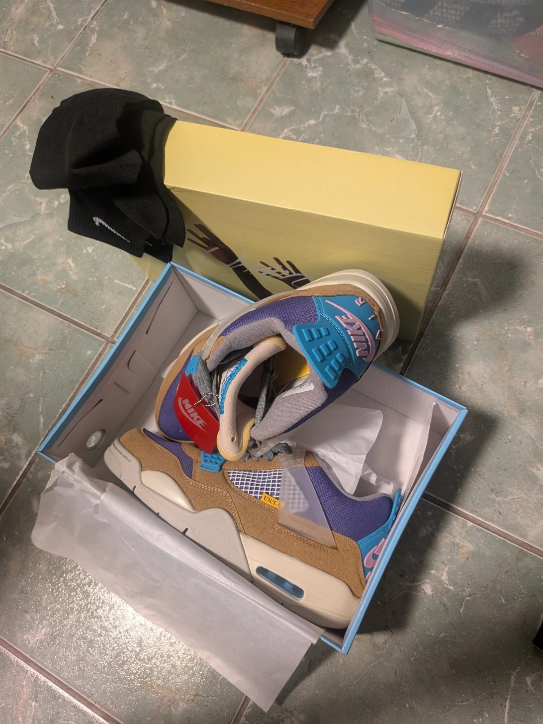 Nike Air Jordan 4 Retro Union - photo 3