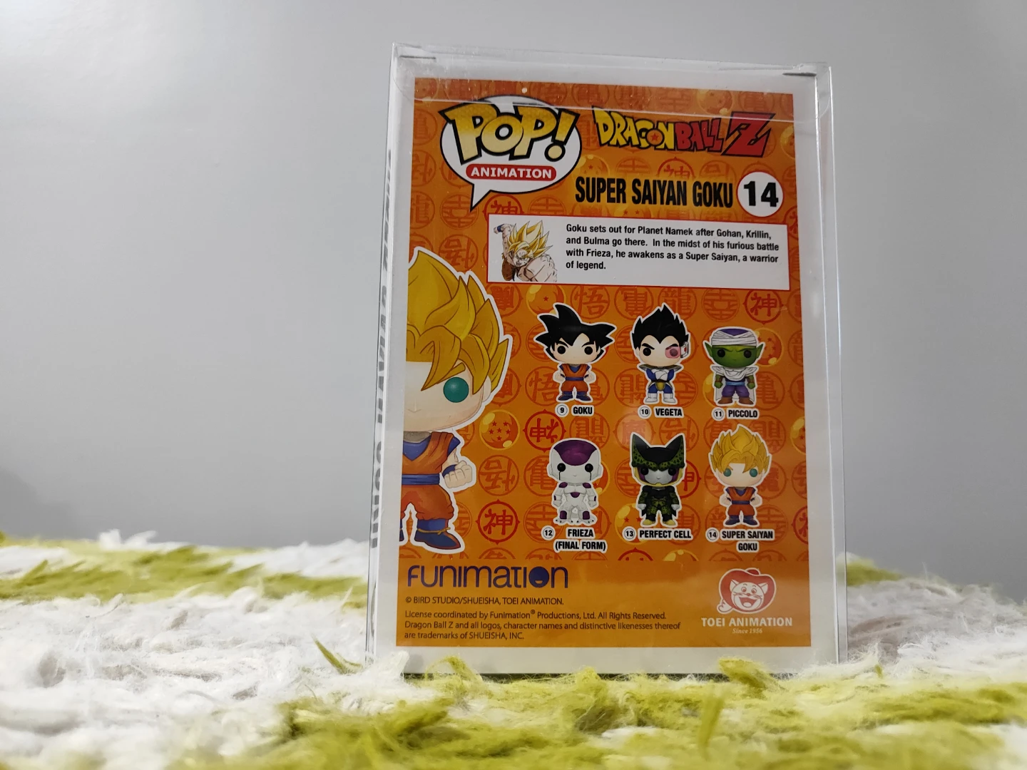 Animation Super Saiyan Goku #14 Dragon Ball Z Vinyl Figure - photo 3