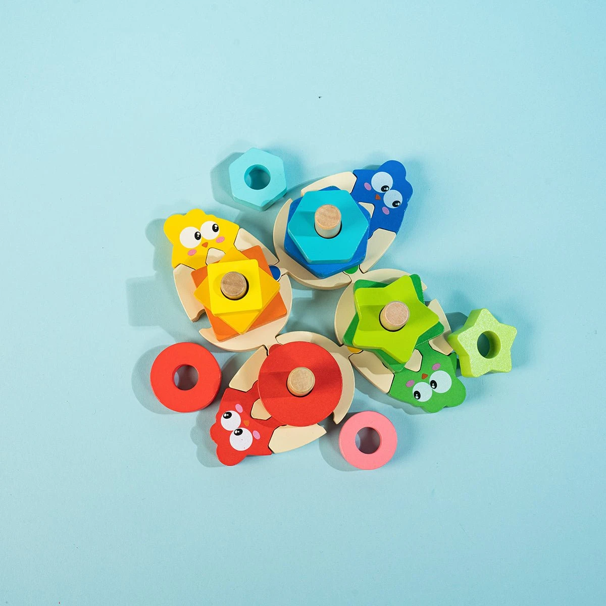 Montessori Shape Sorter Baby Toys for Toddlers - photo 3