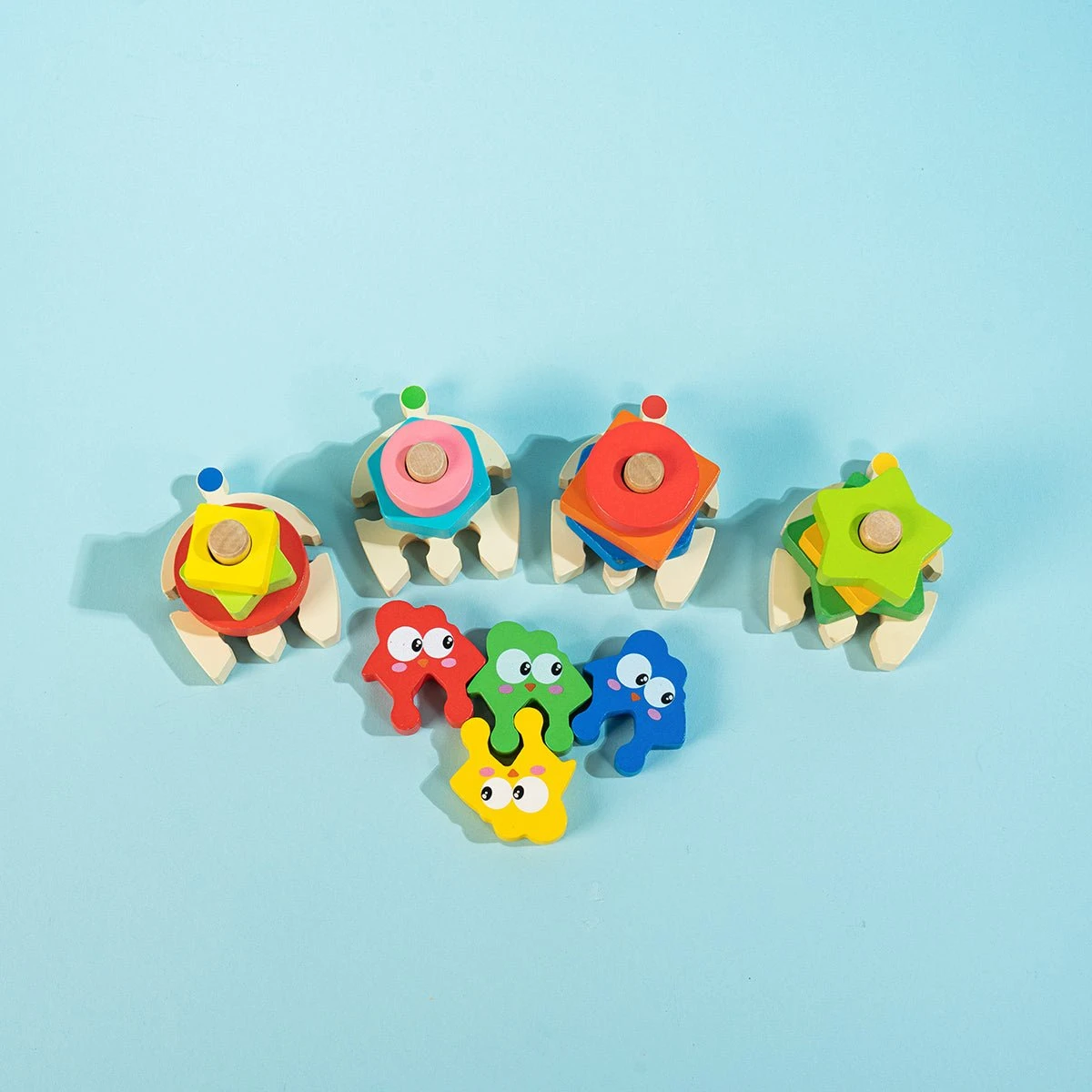 Montessori Shape Sorter Baby Toys for Toddlers - photo 4