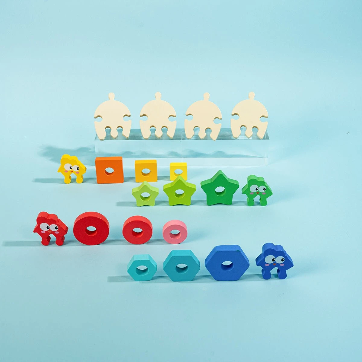 Montessori Shape Sorter Baby Toys for Toddlers - photo 5