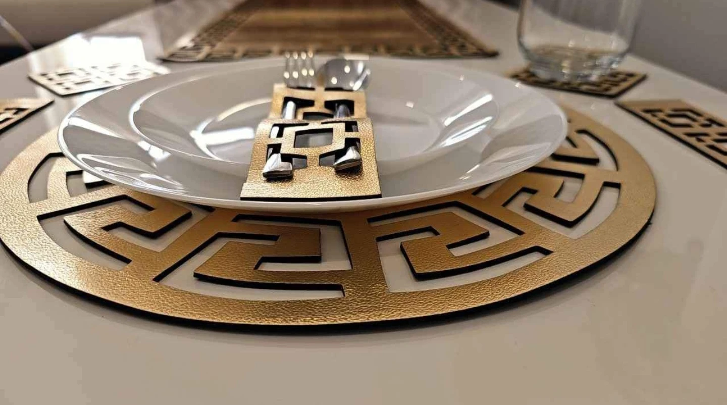Luxury Dining Table Placemats - 19 Piece set - photo 4