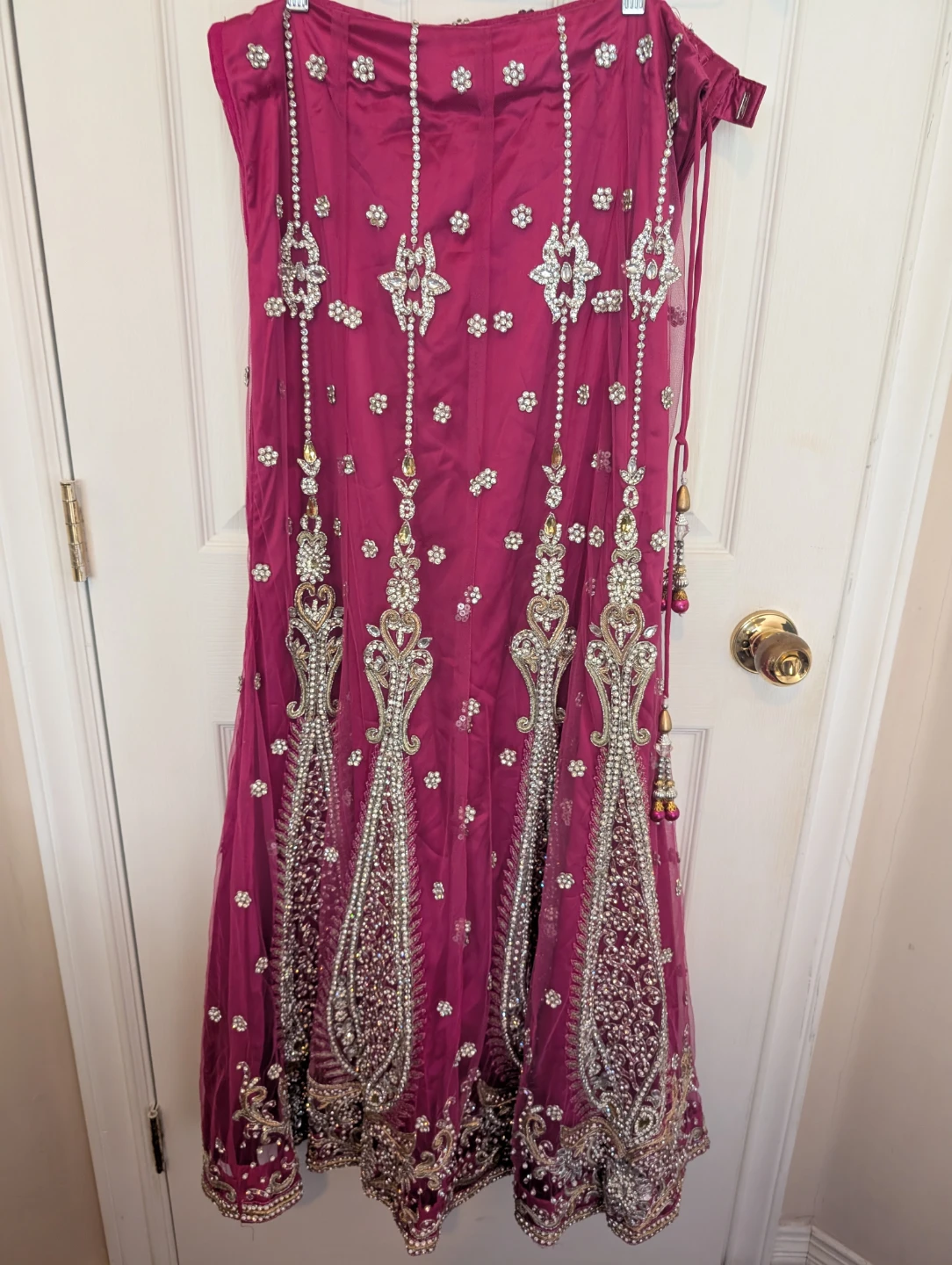 Embellished Pink Lehenga Choli Set - photo 2