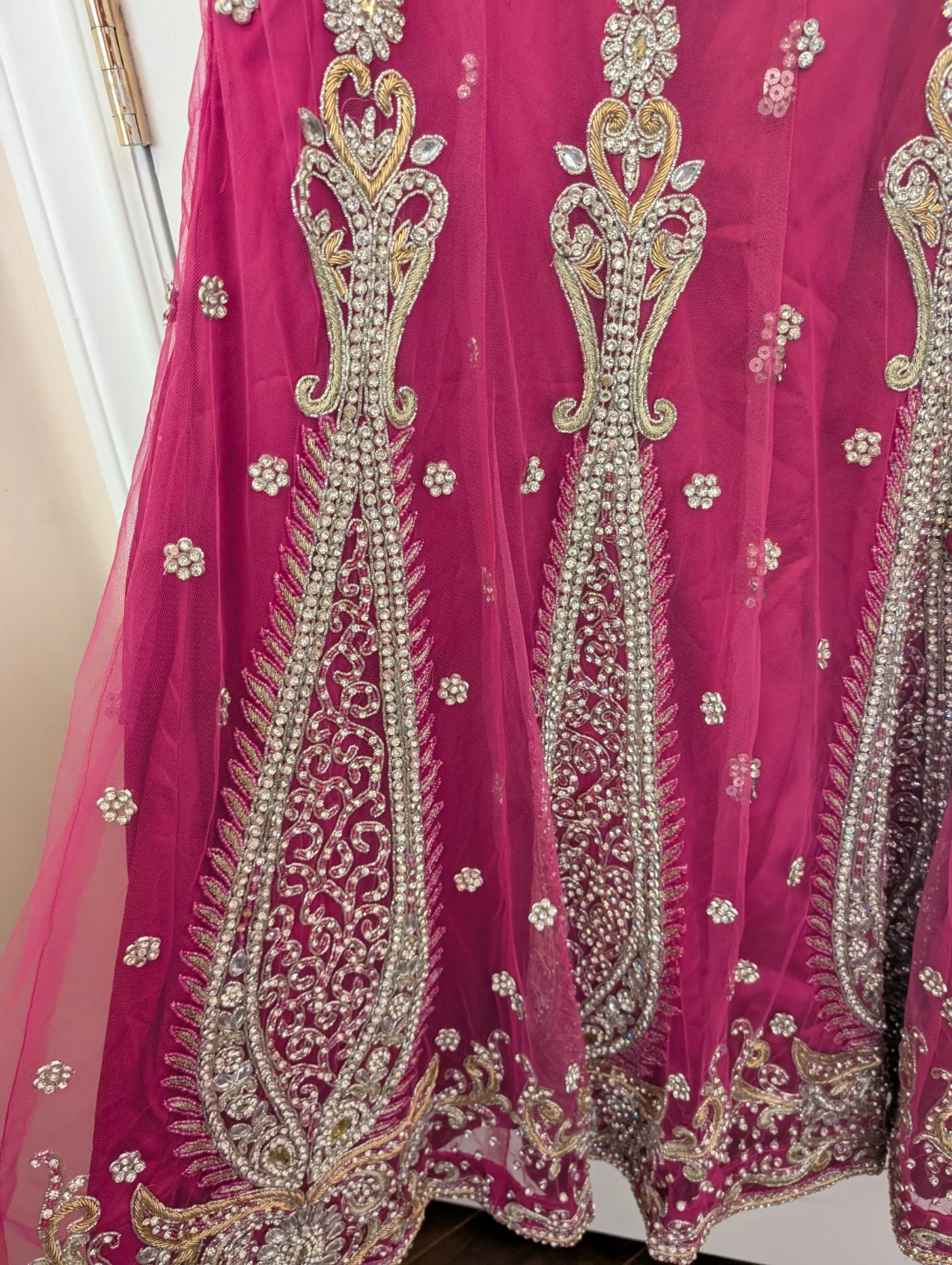 Embellished Pink Lehenga Choli Set - photo 3