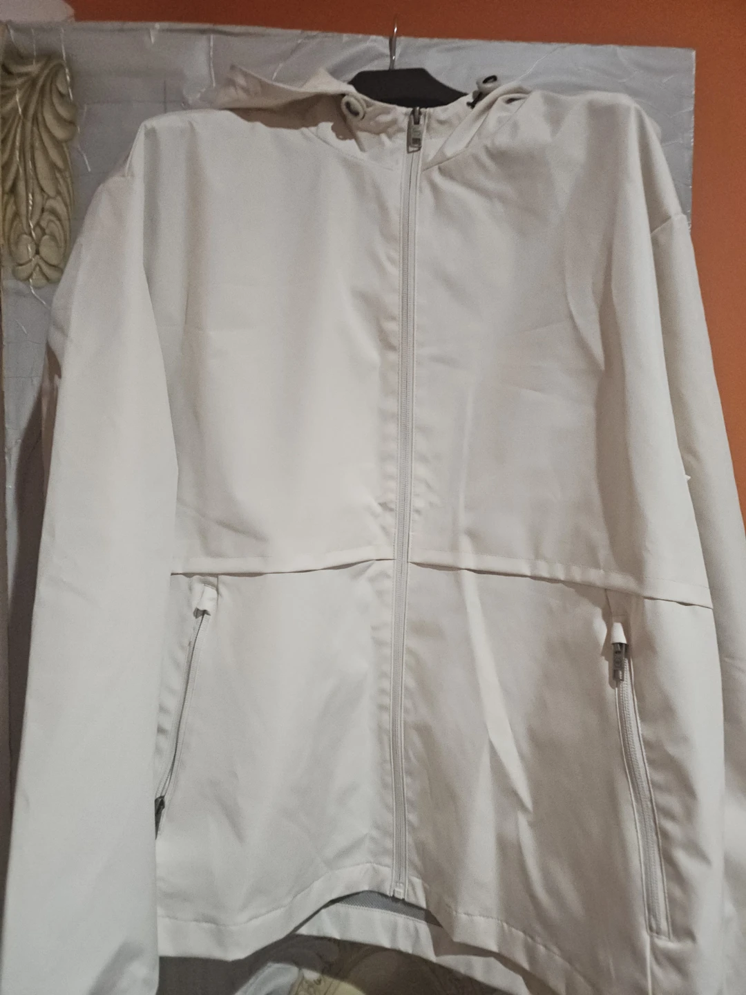 WEATHERPROOF Men's Rain Jacket - Khaki Large