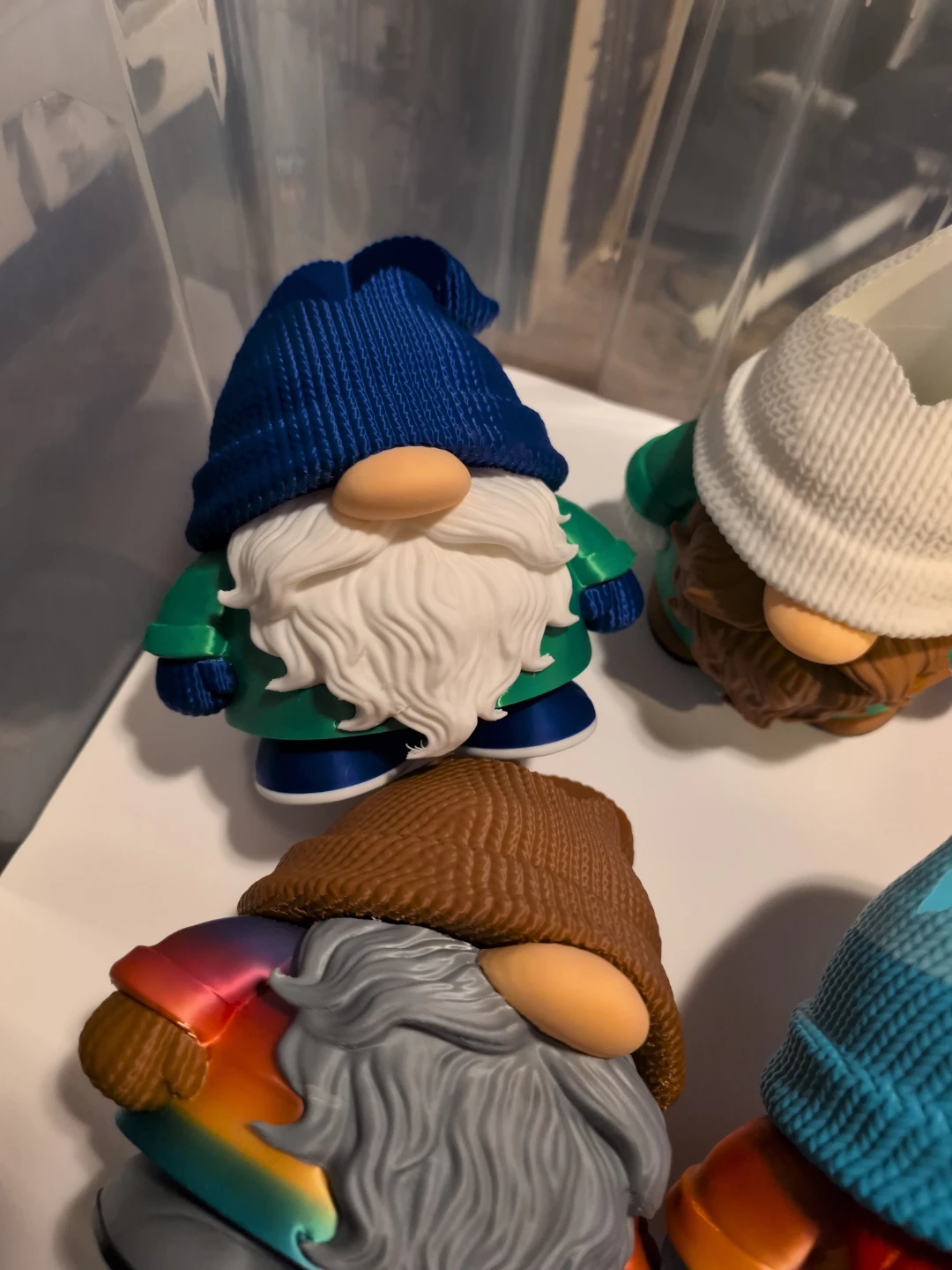 Collection of 3D Printed Gnome Figurines - photo 3