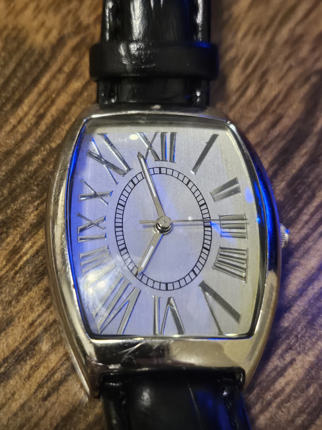 Women's Fashion Watch - Black Leather Strap