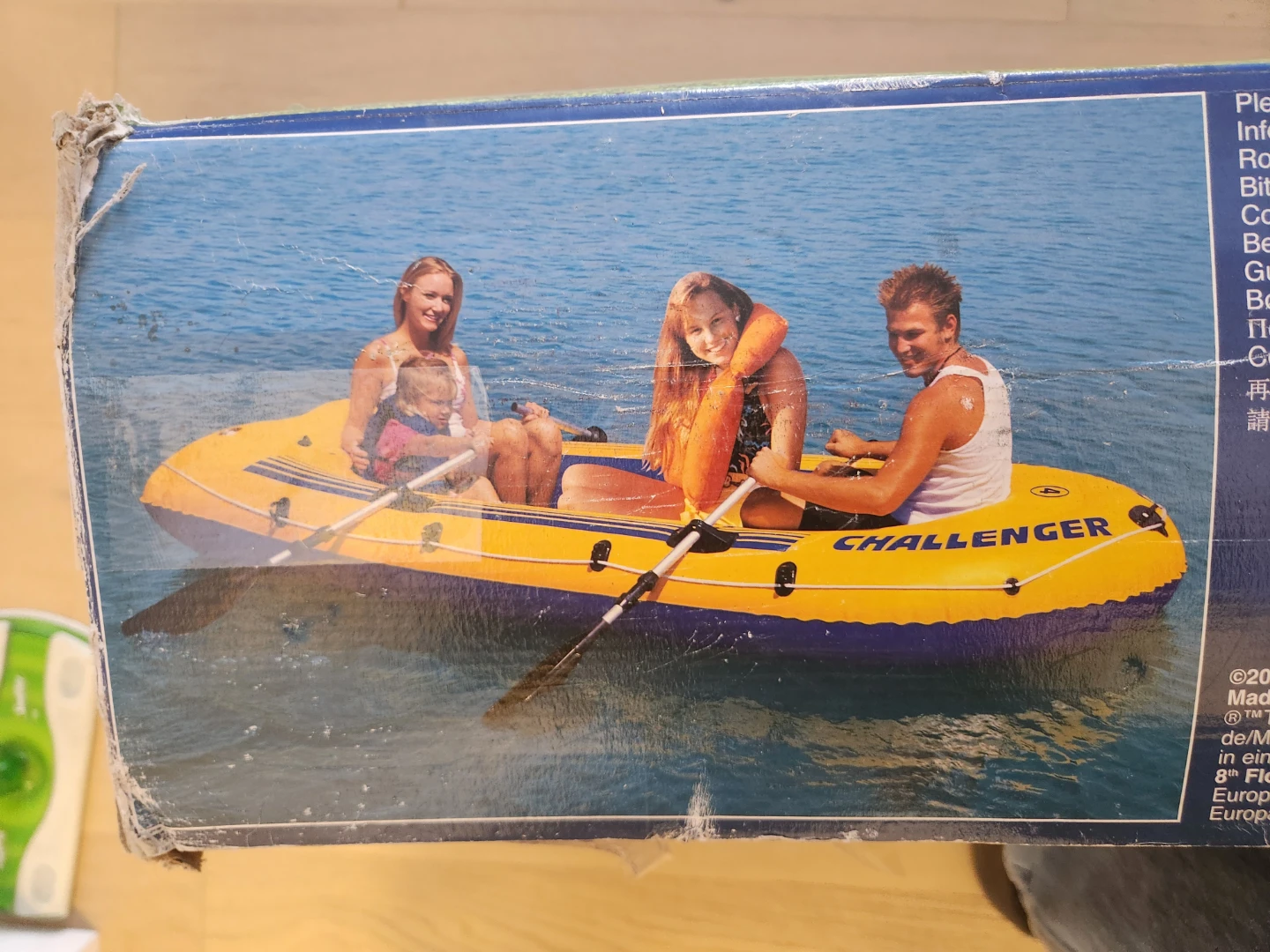 FREE 3 Person Inflatable Boat - photo 2