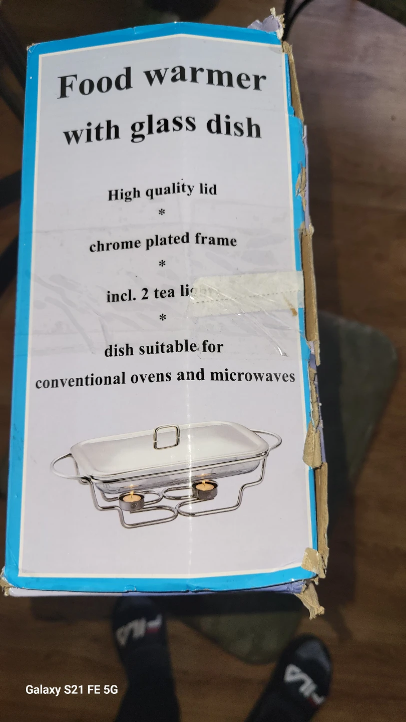 3 Litre Food Warmer with Glass Dish - photo 3