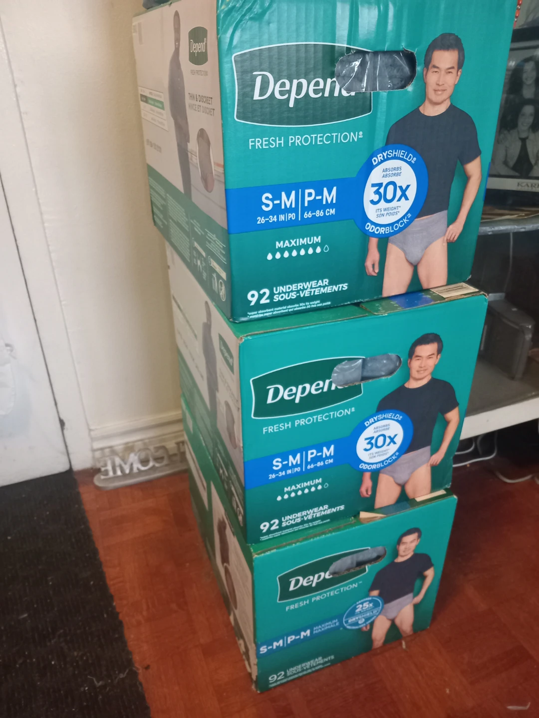 Depend Fresh Protection Underwear - S-M (92 count)