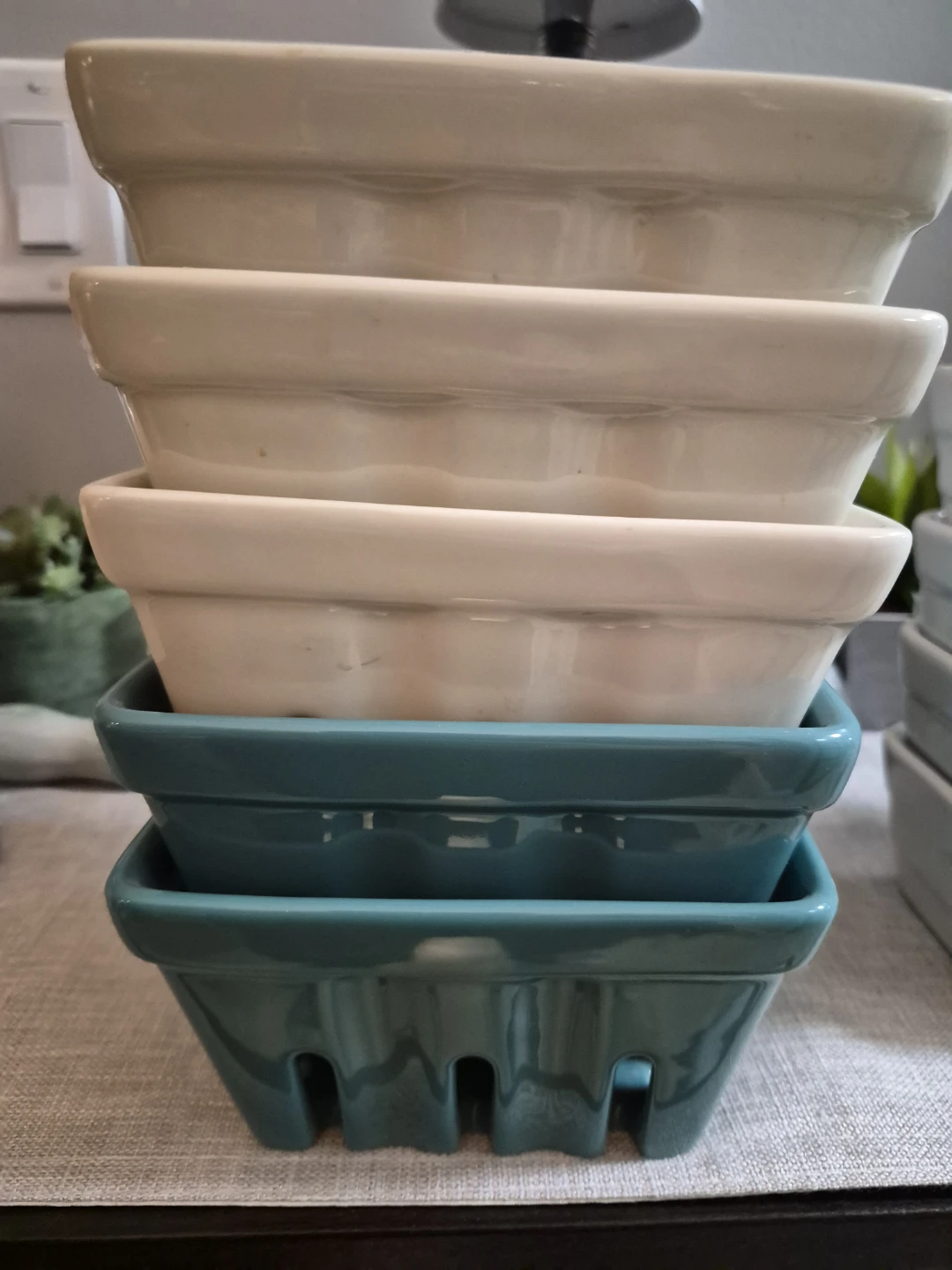 Fishes Eddy Ceramic Berry Baskets