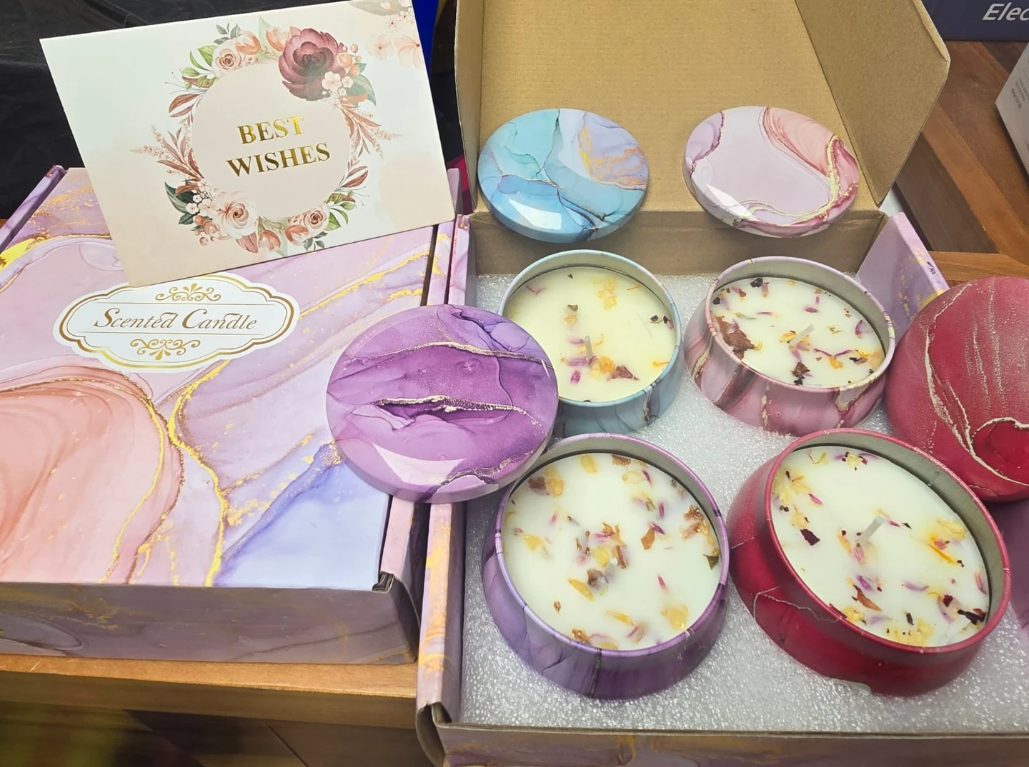 💐 Scented Candles Gift Set - 4 Pack - photo 4