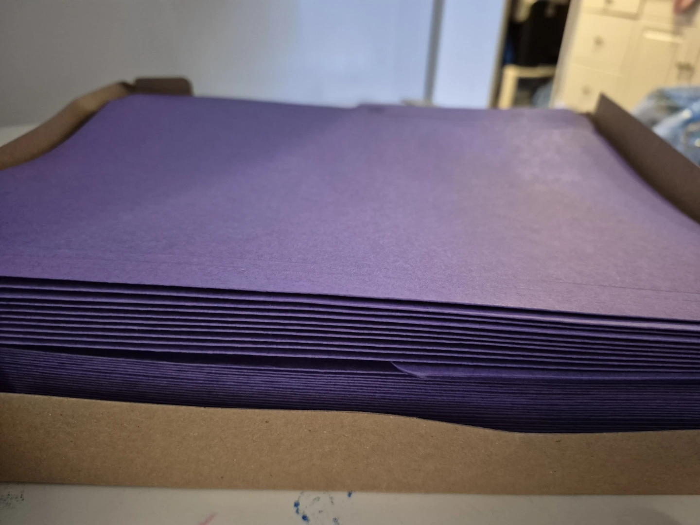 Staples Letter Size File Folders - Violet - 100 Count - photo 2