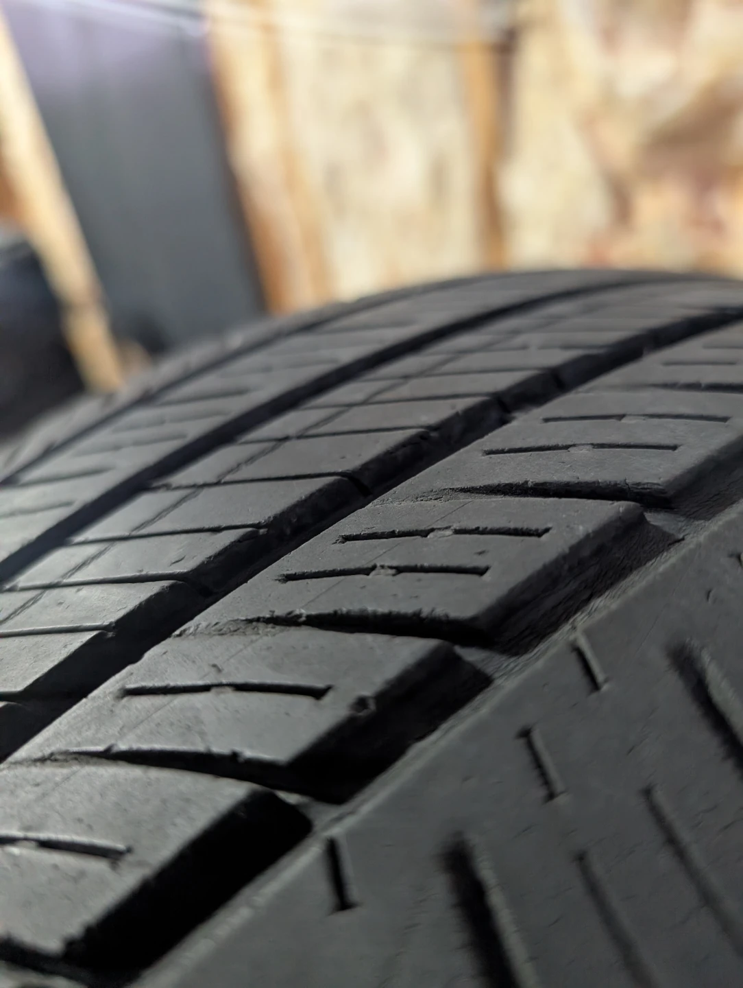 (4)-215/55R16 All Season Tires On Steel rims 2017 Honda Civic - photo 2