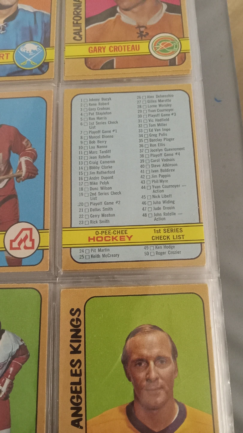 1972 -73 Hockey Card Collection - photo 2