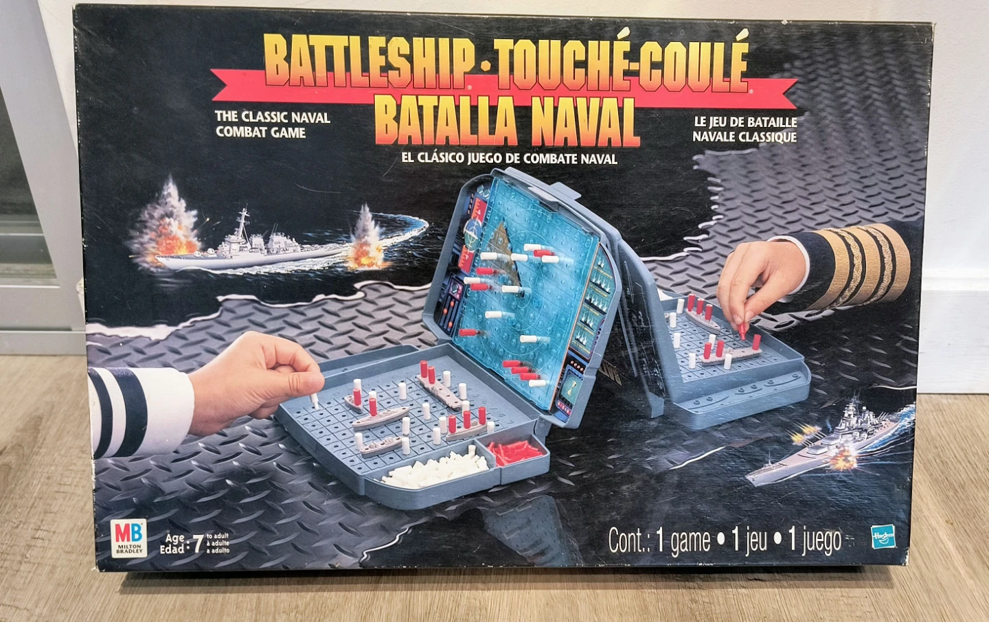 Milton Bradley Battleship The Classic Naval Combat Game - photo 2