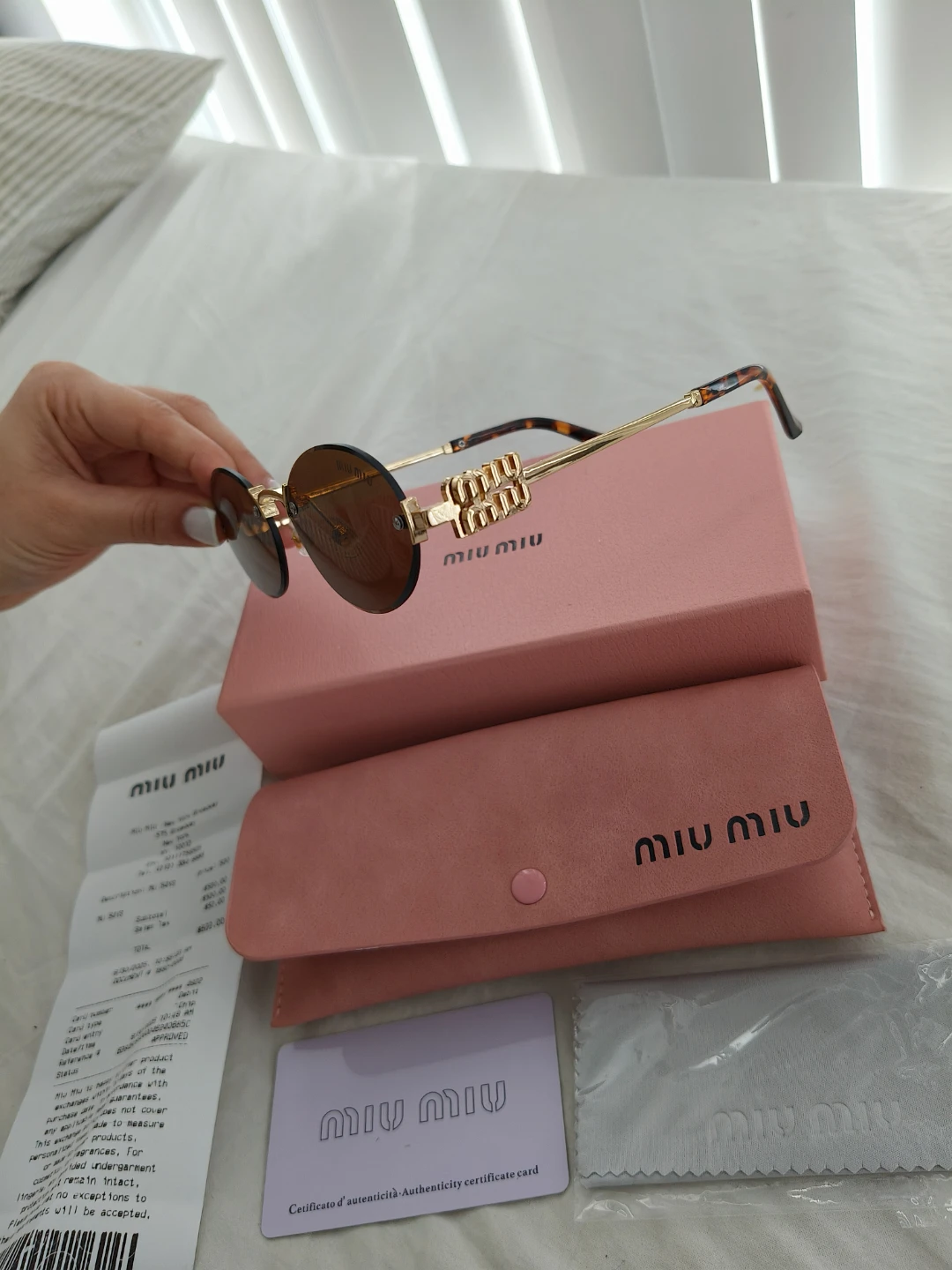 Miu Miu Oval Sunglasses - photo 4