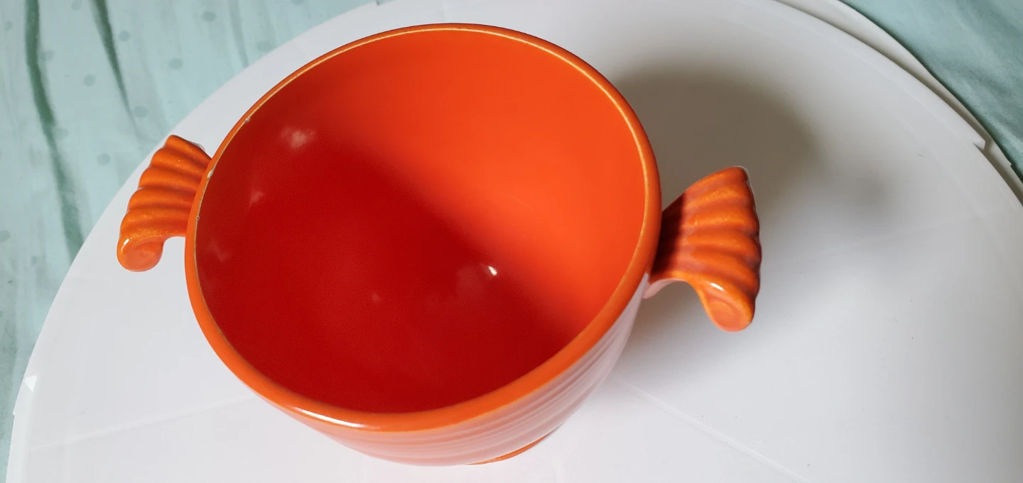 Fiestaware "radio active red" Sugar Bowl with Lid - photo 5