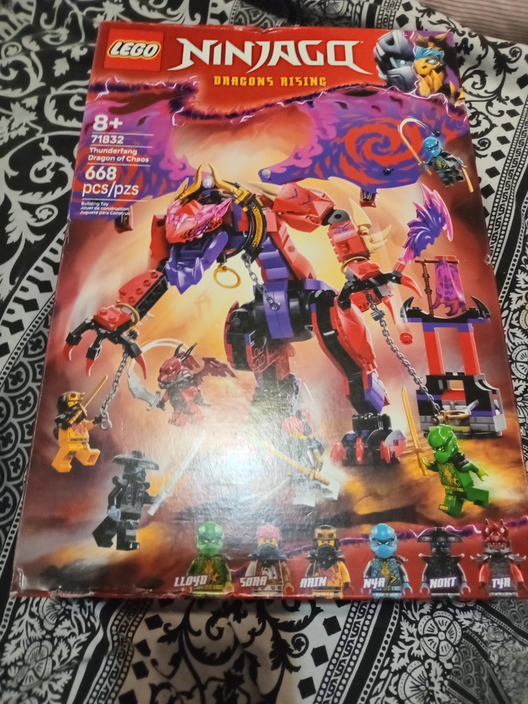 LEGO Ninjago Thunderfang Dragon of Chaos 71832 Building Set