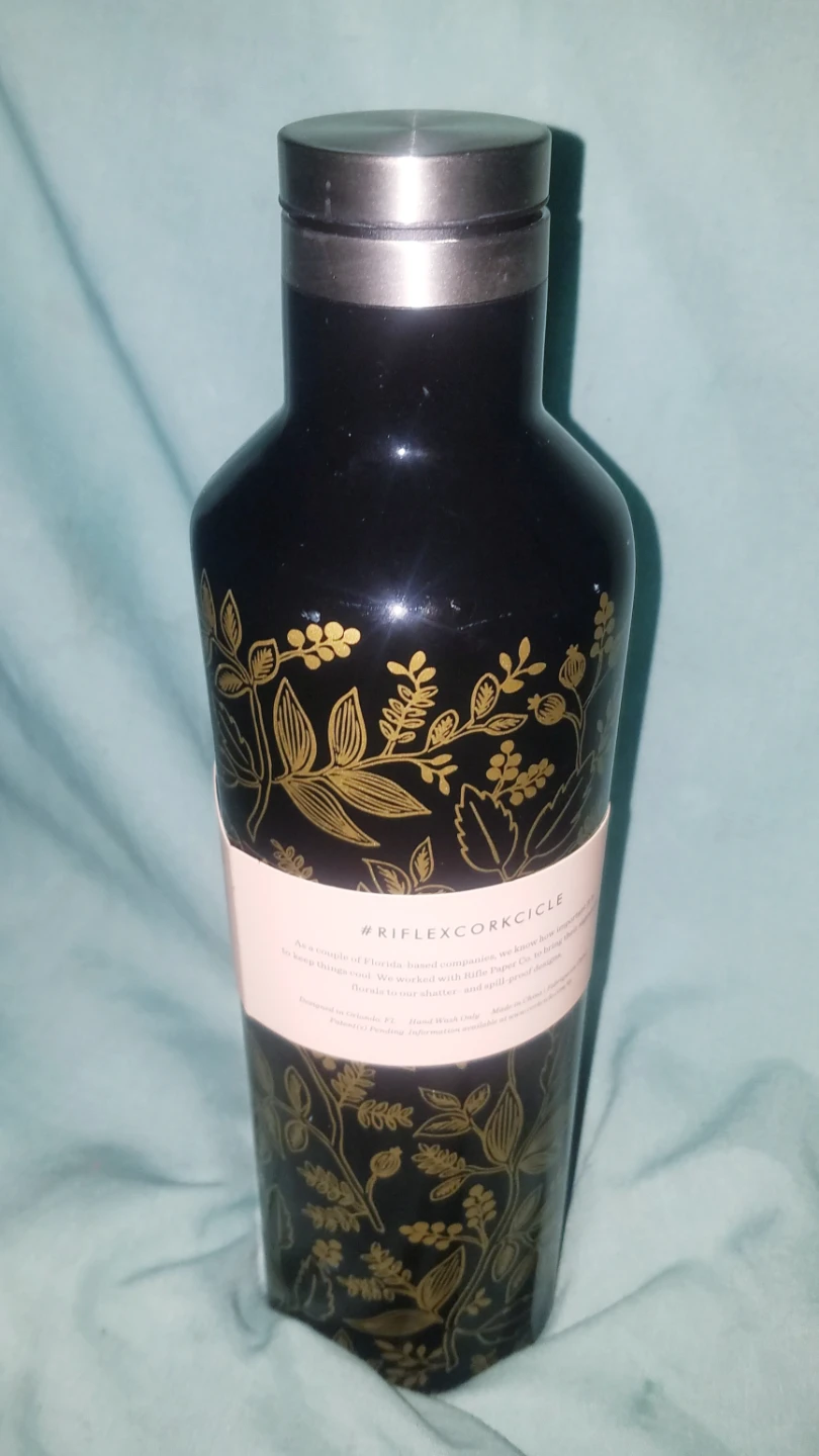 Rifle Paper Company x Corkcicle Canteen Water Bottle 16 oz New - photo 3