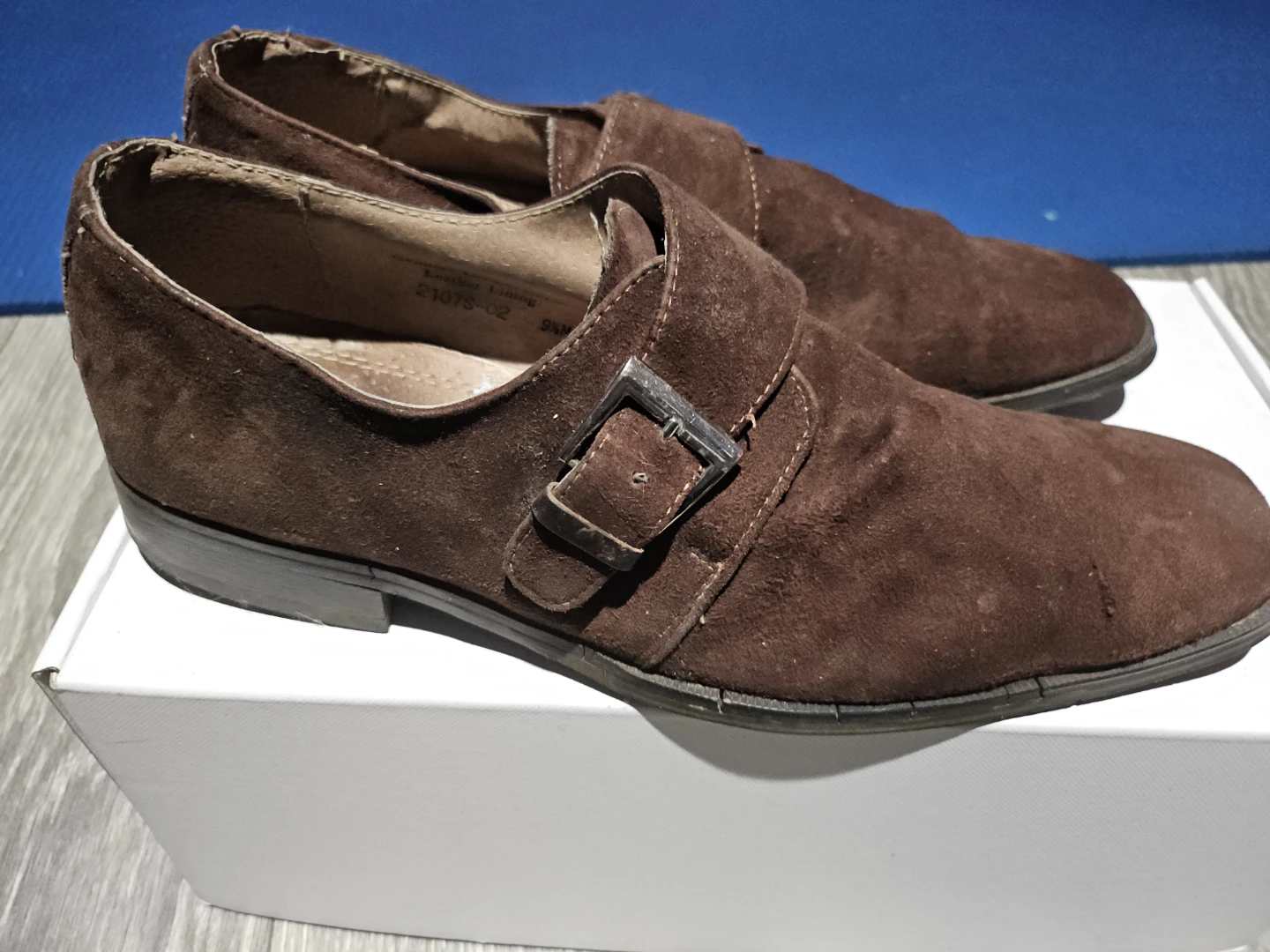 FRATELLI SELECT Brown Suede Monk Strap Shoes - photo 2
