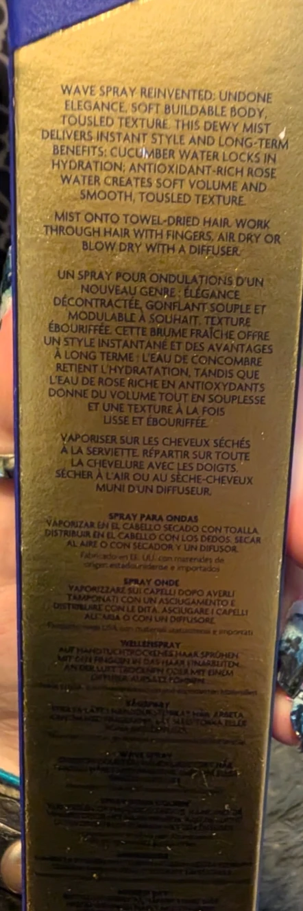 R+Co Bleu Rose Water Wave Spray - photo 4