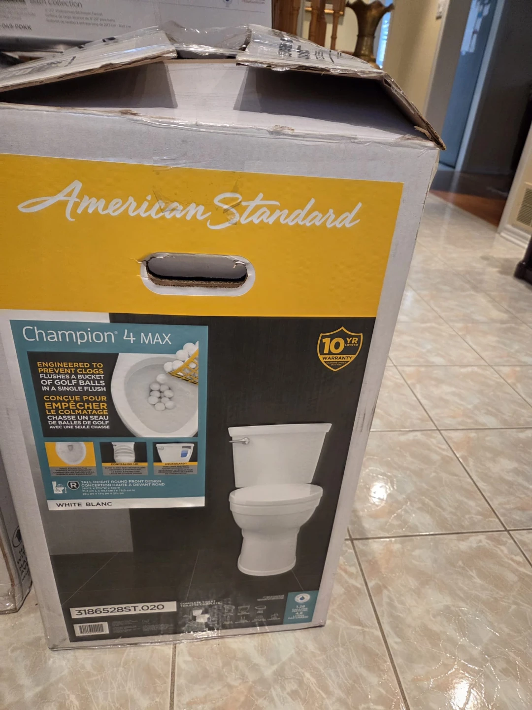 American Standard Champion 4 Max Toilet White