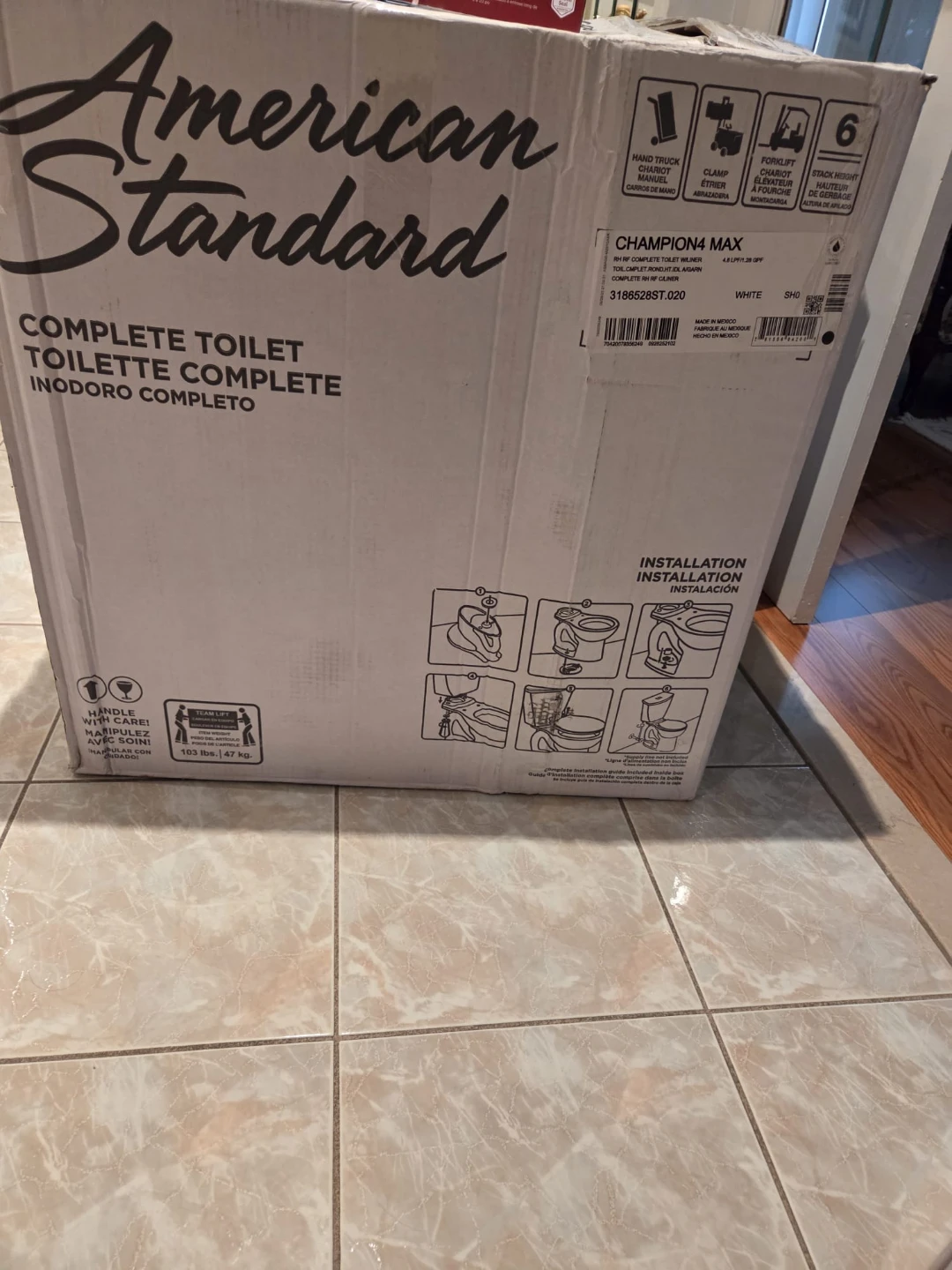 American Standard Champion 4 Max Toilet White - photo 3
