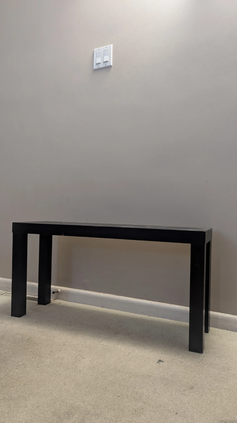 Black Console Table (4 Sets)