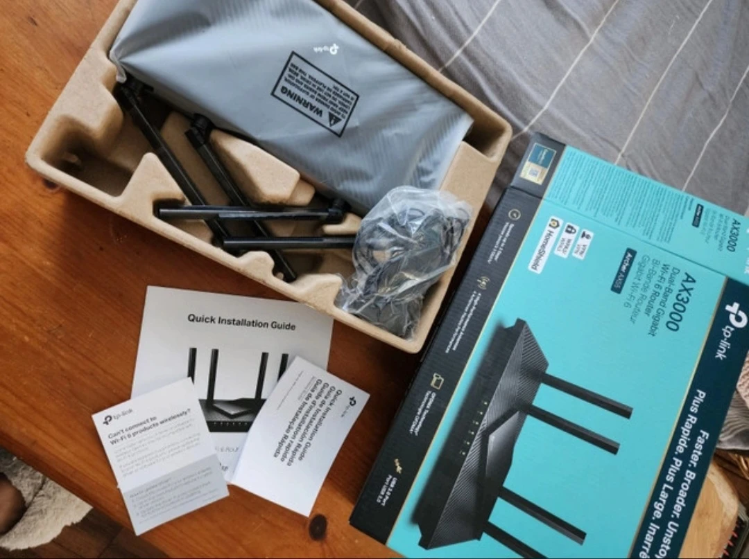 (BRAND NEW) TP-Link Archer AX55 AX3000 Dual-Band Wi-Fi 6 Router - photo 3