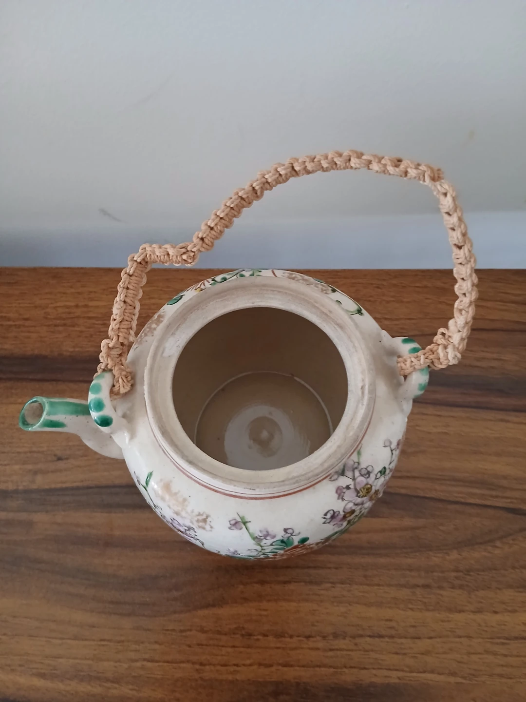 Antique Japanese Satsuma Teapot - photo 4