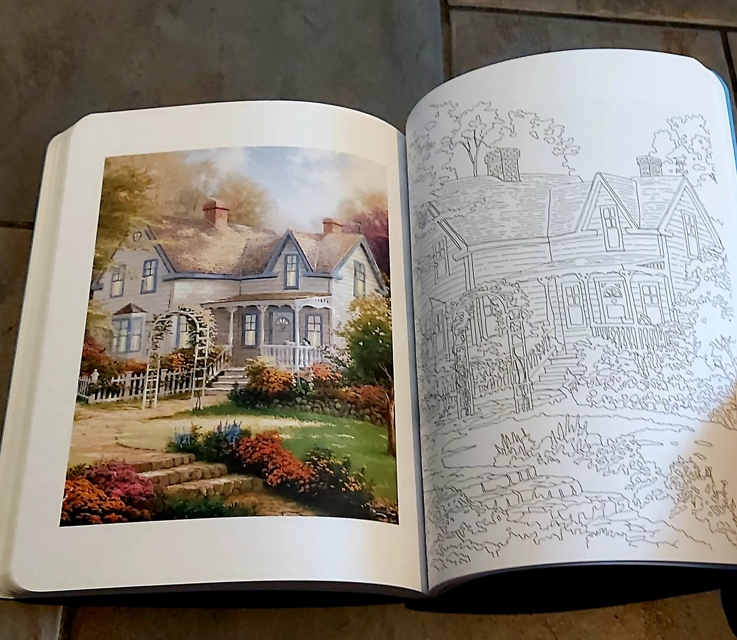 Thomas Kinkade Painter of Light Posh Coloring Book - photo 3
